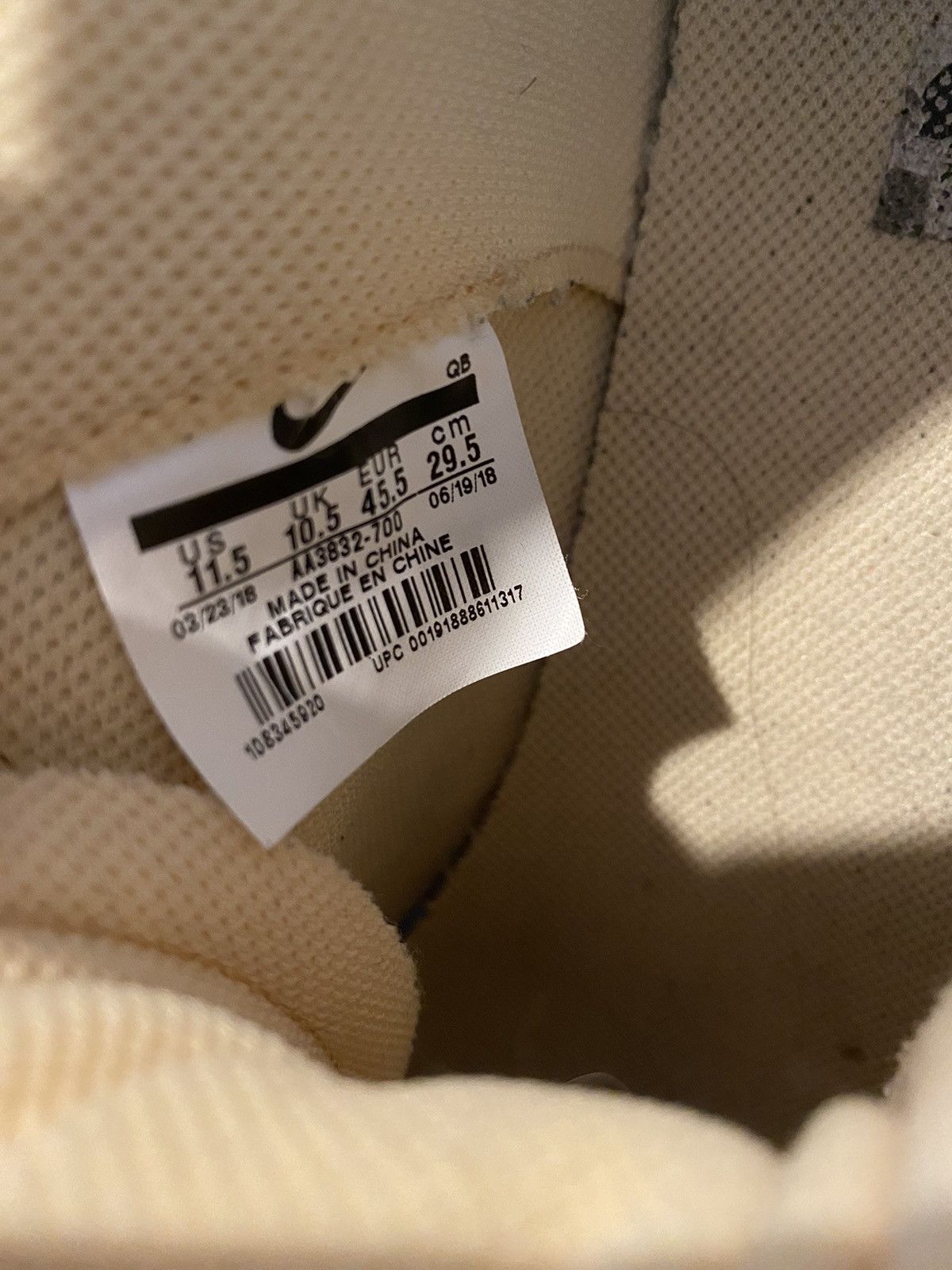 Nike × Off-White Nike x Off White All Hallows Eve Size US 11.5 / EU 44-45 - 6 Thumbnail