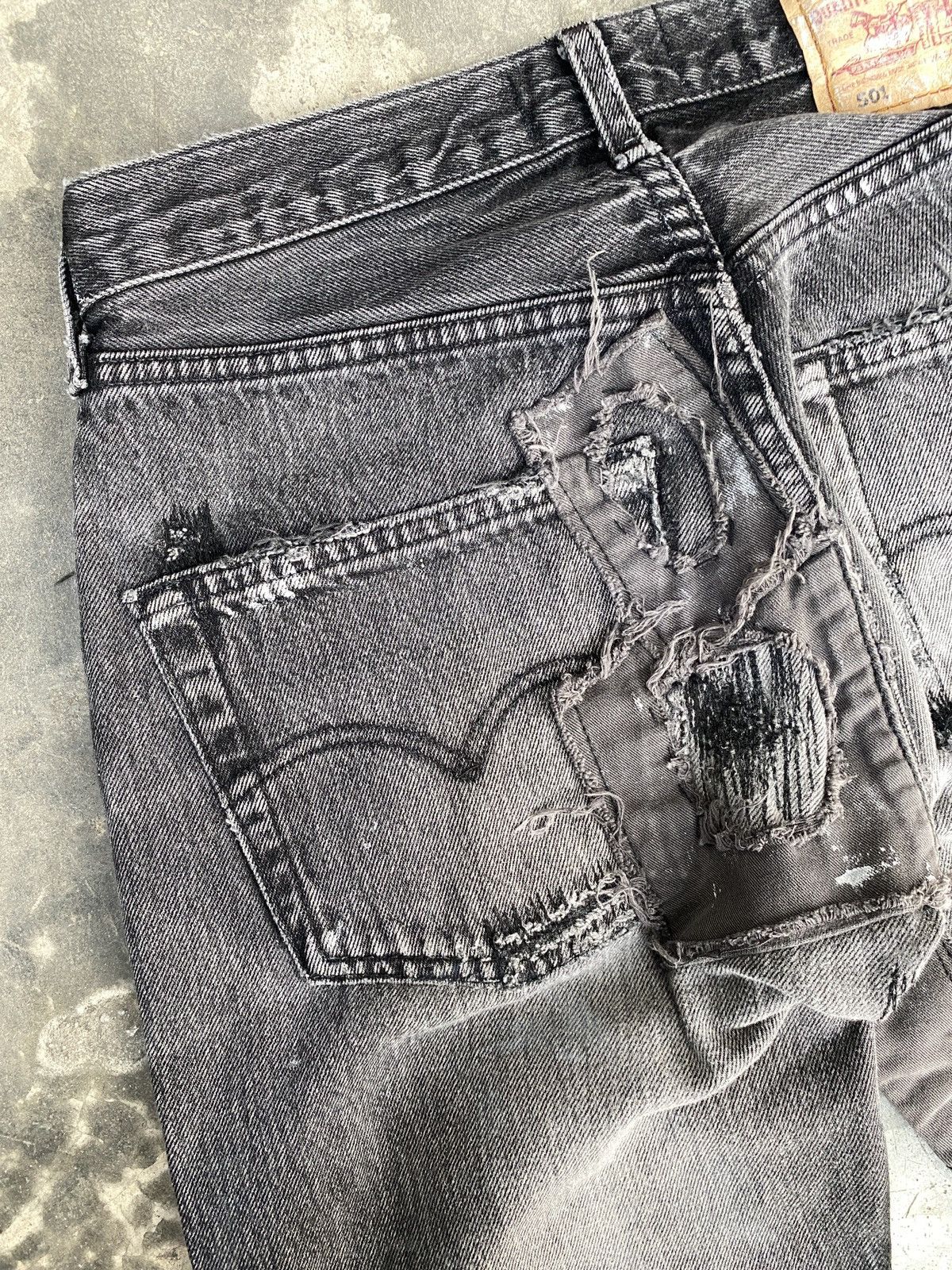 Levi's Vintage🔥Levi’s 501 Over Design Creation By Kousuke Matsui Size US 28 / EU 44 - 17 Thumbnail