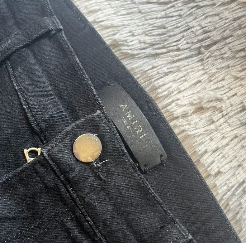 Amiri AMIRI Knee damage, old jeans 2501-Nextarrow Size US 32 / EU 48 - 3 Thumbnail