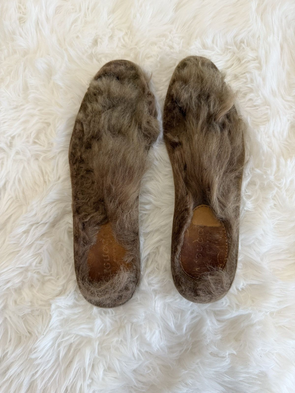 Gucci Gucci Ace Embroidered Fur-Lined Size US 5 / IT 35 - 10 Thumbnail