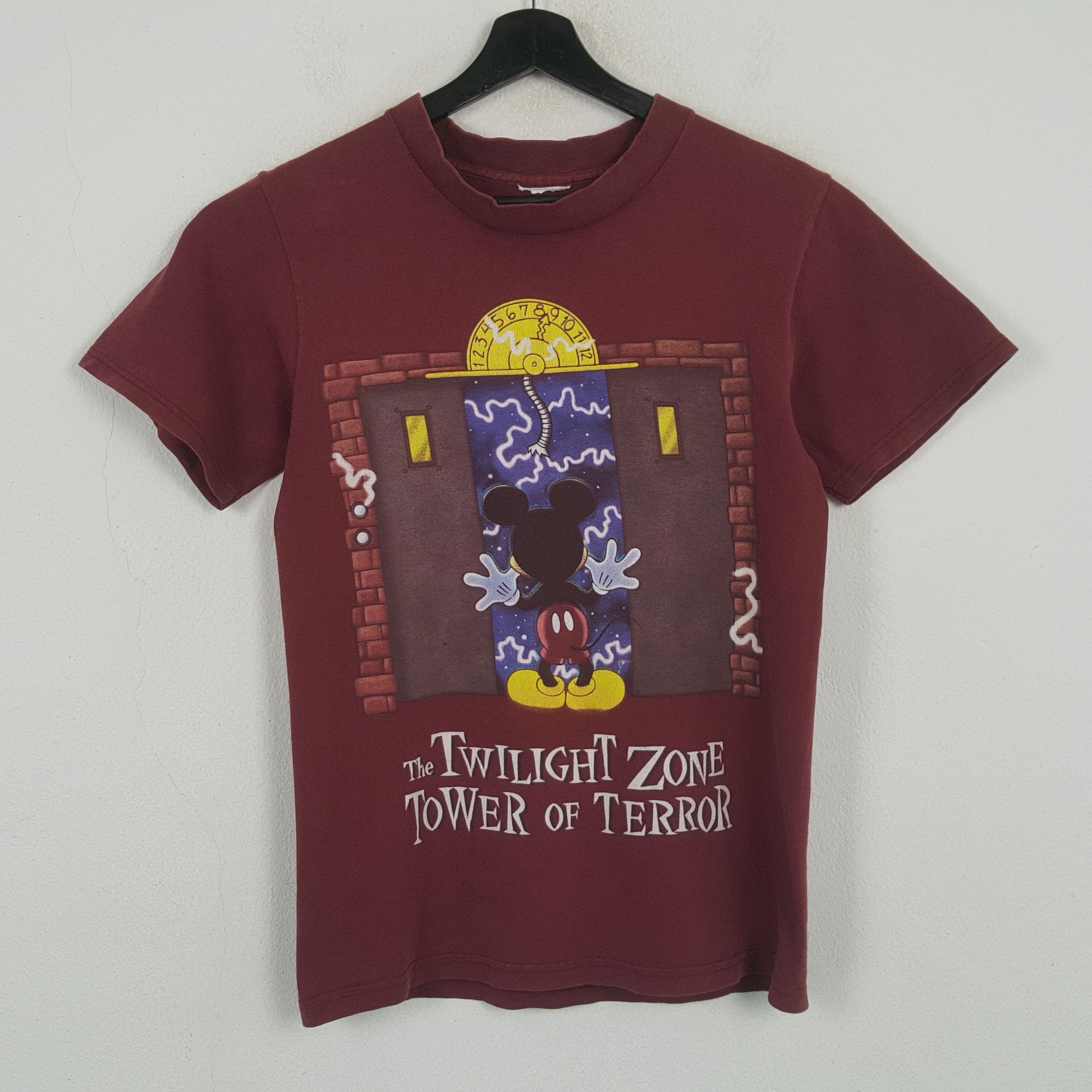 Disney The Twilight Zone Tower Of Terror Disney Tshirt C294N20 Size US S / EU 44-46 / 1 - 1 Thumbnail