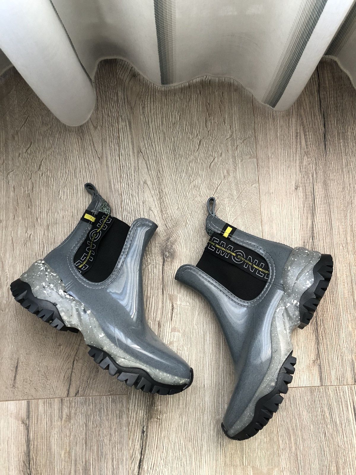 image of Lemon Jelly Rubber Chelsea Boots in Grey, Women's (Size 6)