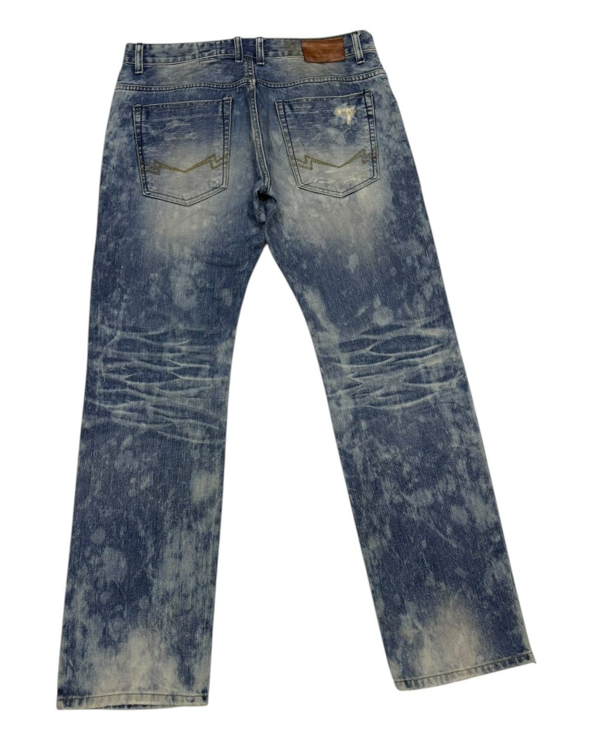 Prps VINTAGE DPSR DISTRESSED DENIM JEANS PUNK STYLE Size US 35 - 4 Thumbnail