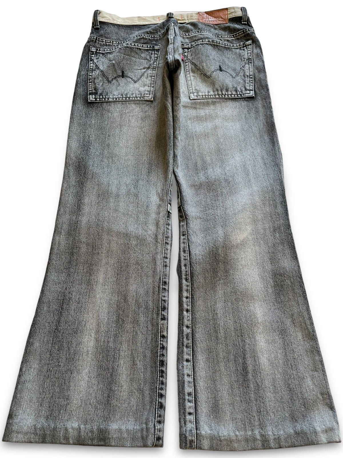 Edwin Vintage Japanese Edwin E Function Distressed Flare Jeans Size US 31 - 2 Thumbnail