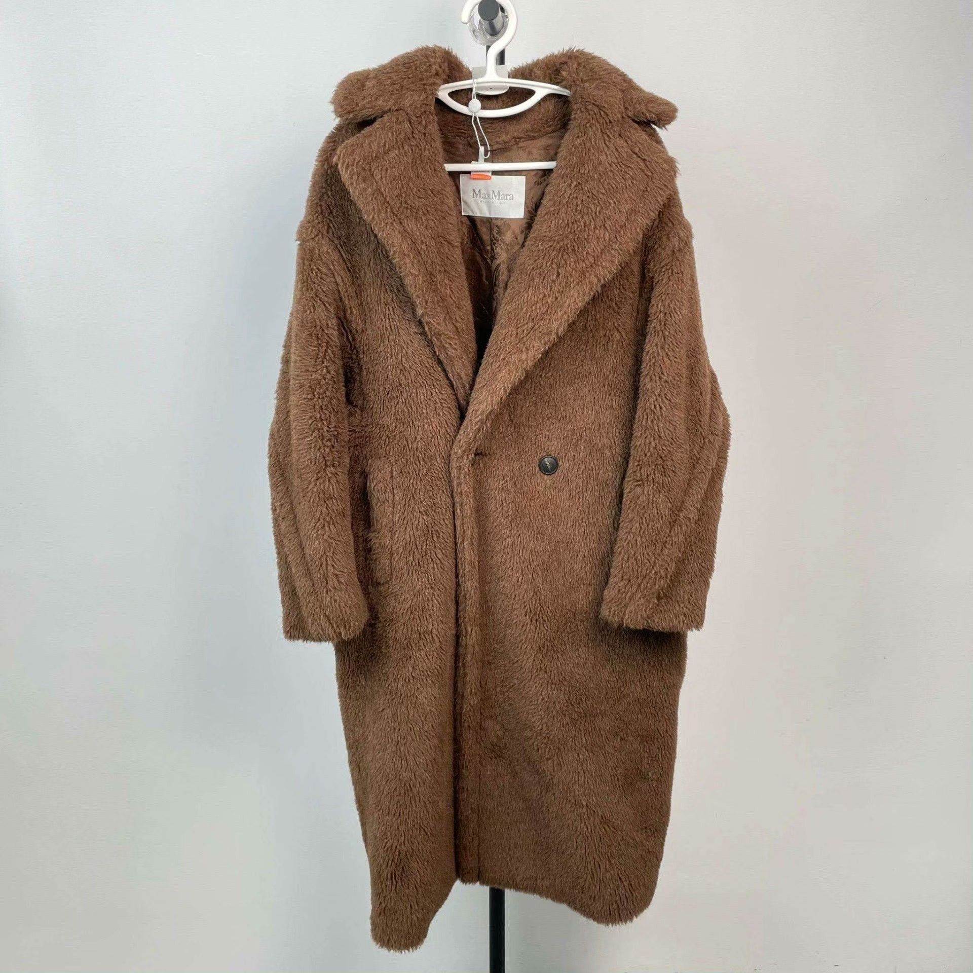 Max Mara Max Mara Long Brown Coat XS Women Size XS / US 0-2 / IT 36-38 - 1 Thumbnail