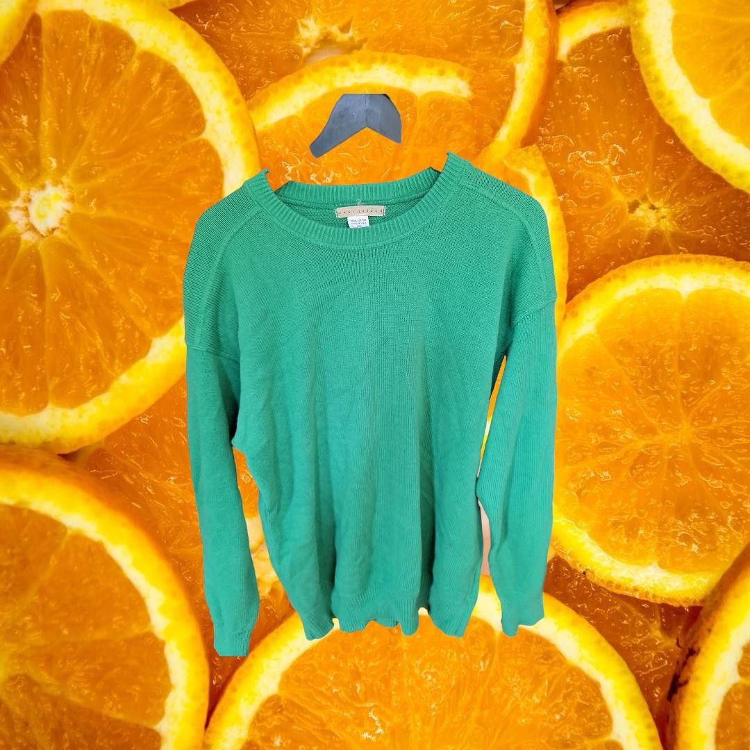 Other East Island Green Crew Neck Sweater Size Medium Size US M / EU 48-50 / 2 - 2 Thumbnail