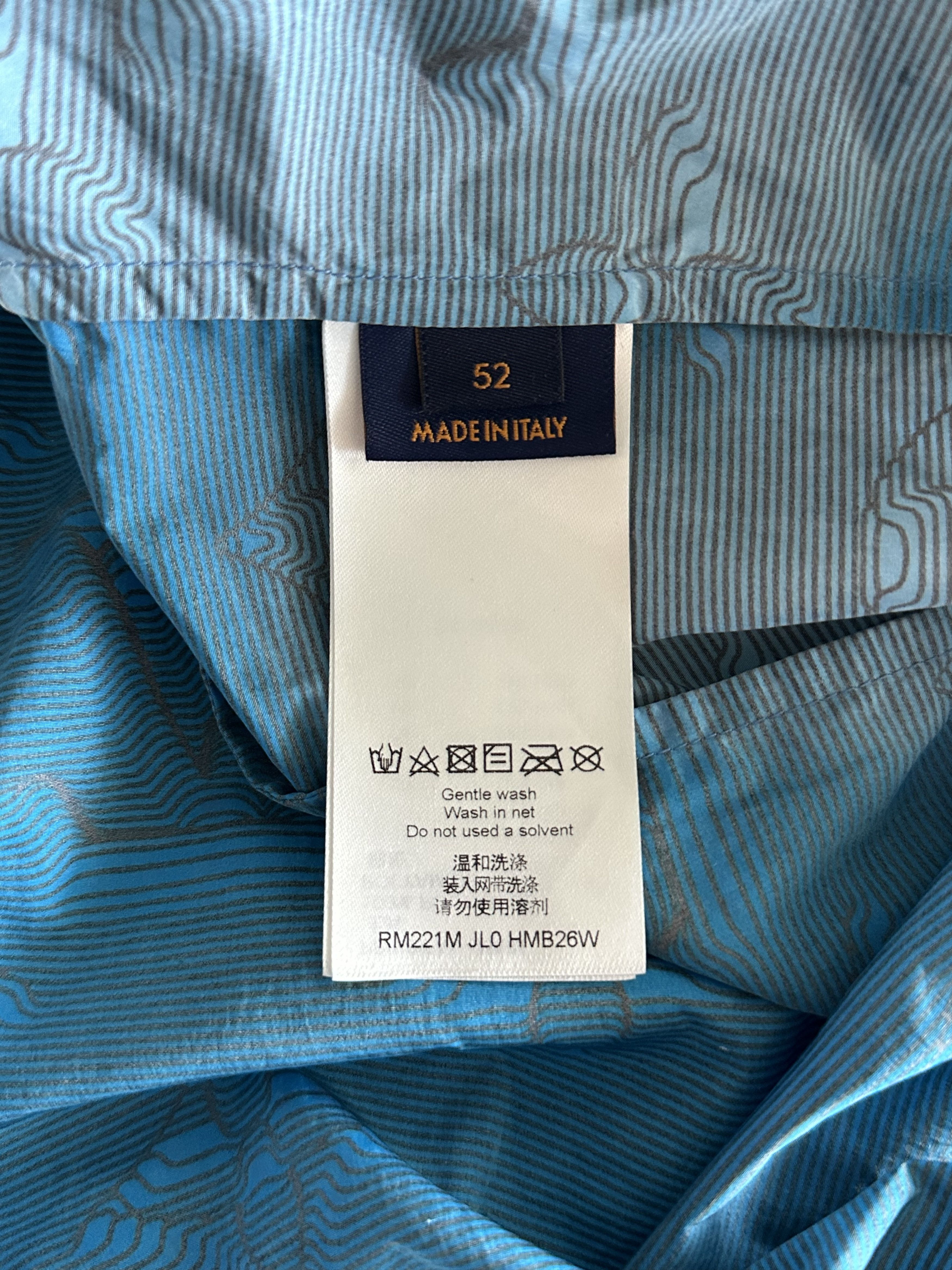 Louis Vuitton Louis Vuitton Blue 2054 Monogram Windbreaker Size US XL / EU 56 / 4 - 4 Thumbnail