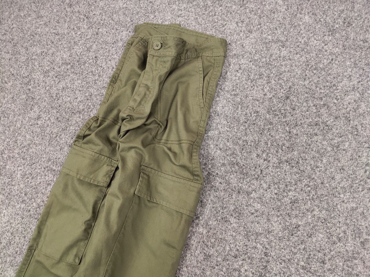 Japanese Brand Vintage 90's Japanese Baggy Cargo Pants Y2K Hype Style Size US 32 / EU 48 - 4 Thumbnail