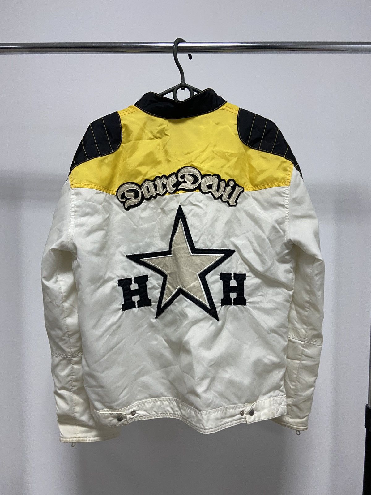 Vintage Harrison Gibson Racing Jacket Vintage Big Logo Moto Size US L / EU 52-54 / 3 - 3 Thumbnail