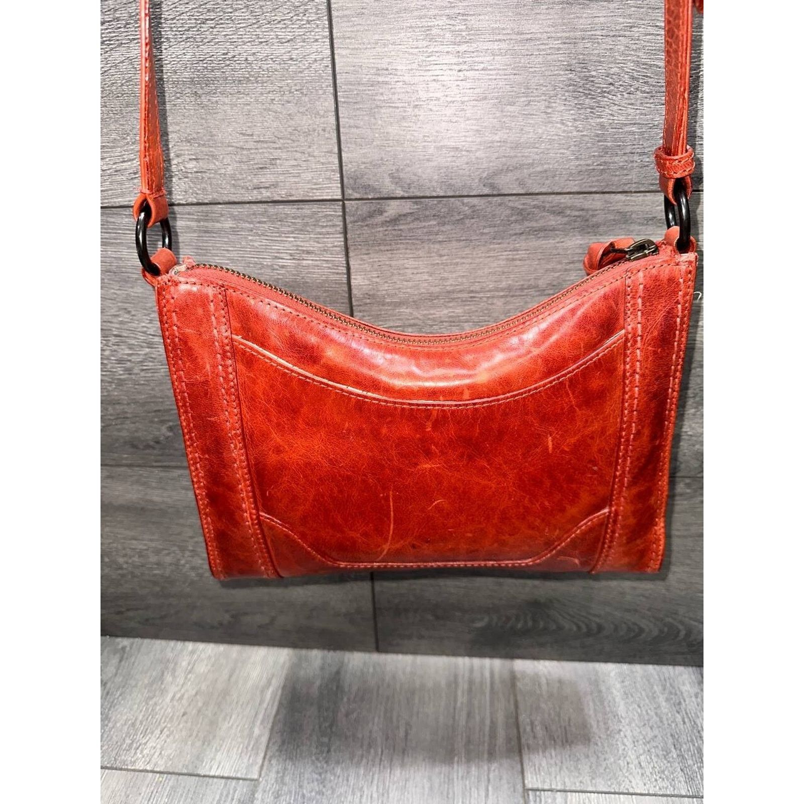 Frye Frye Melisa Leather Crossbody medium Red Bag B000459 Size ONE SIZE - 6 Thumbnail