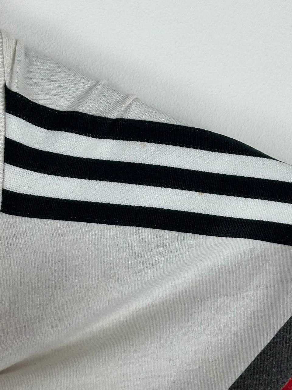 Adidas × Vintage Vintage 1990-92 Germany Adidas Cotton Jersey T Shirt Size US S / EU 44-46 / 1 - 7 Thumbnail