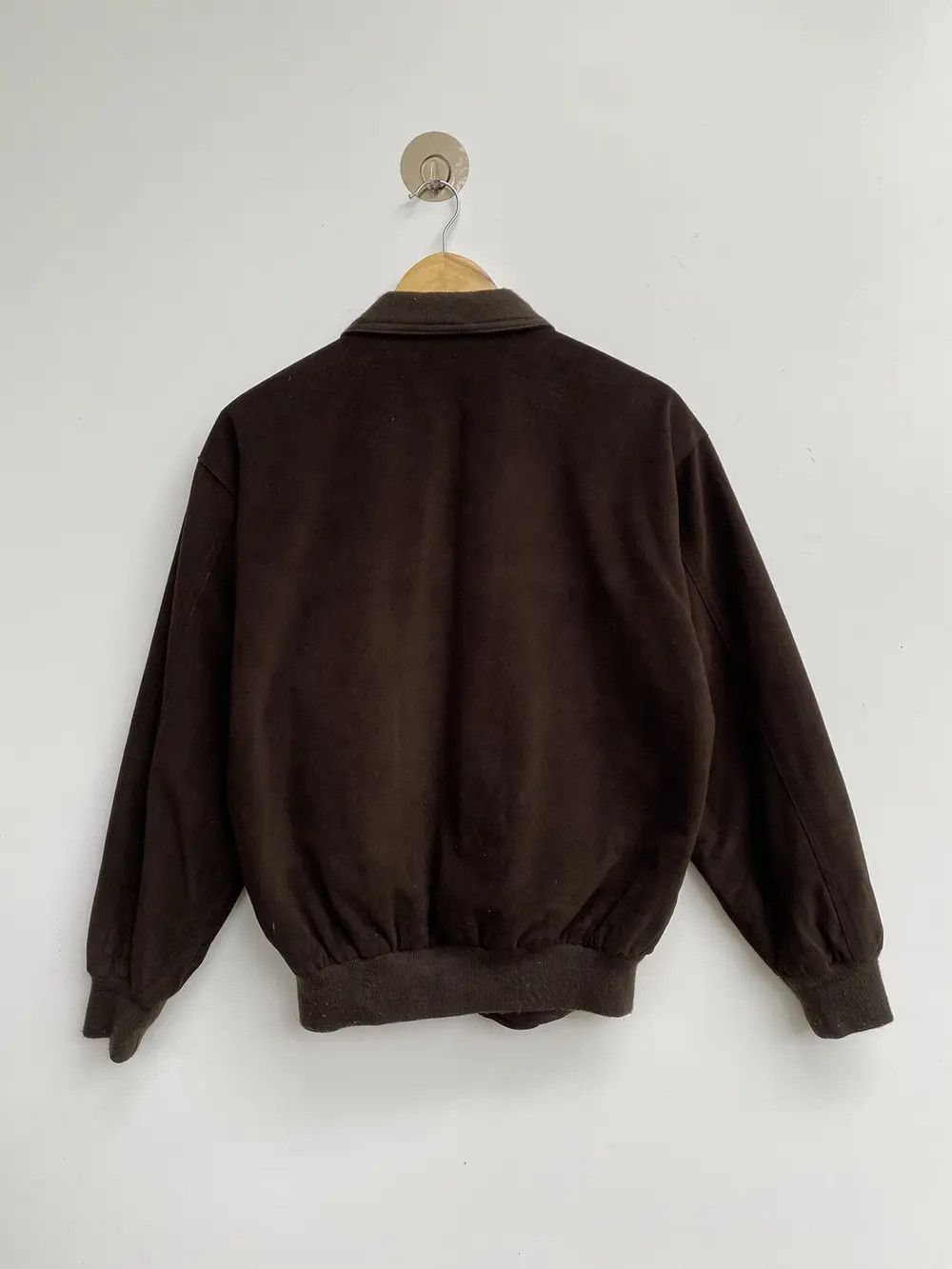 Vintage Vtg Club Wool Bomber Jacket Men Zipper Size US M / EU 48-50 / 2 - 2 Thumbnail