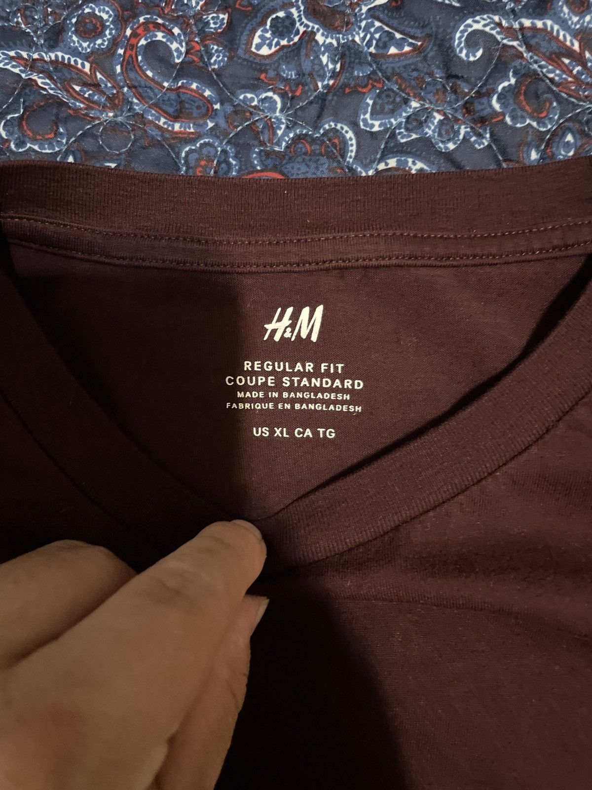 H&M H&M Regular Fit Shirt Size US XL / EU 56 / 4 - 2 Thumbnail