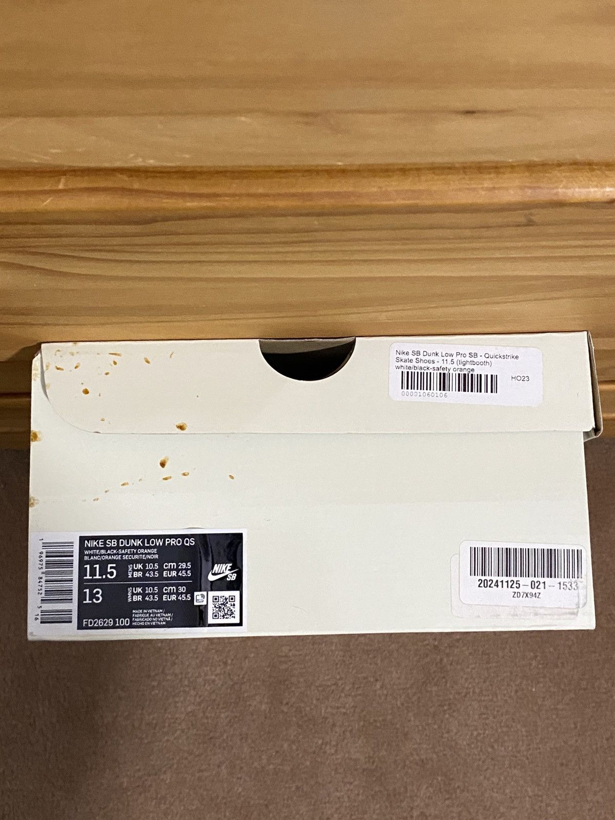 Nike SB Nike SB Dunk Low Tightbooth Size 11.5 Size US 11.5 / EU 44-45 - 11 Thumbnail