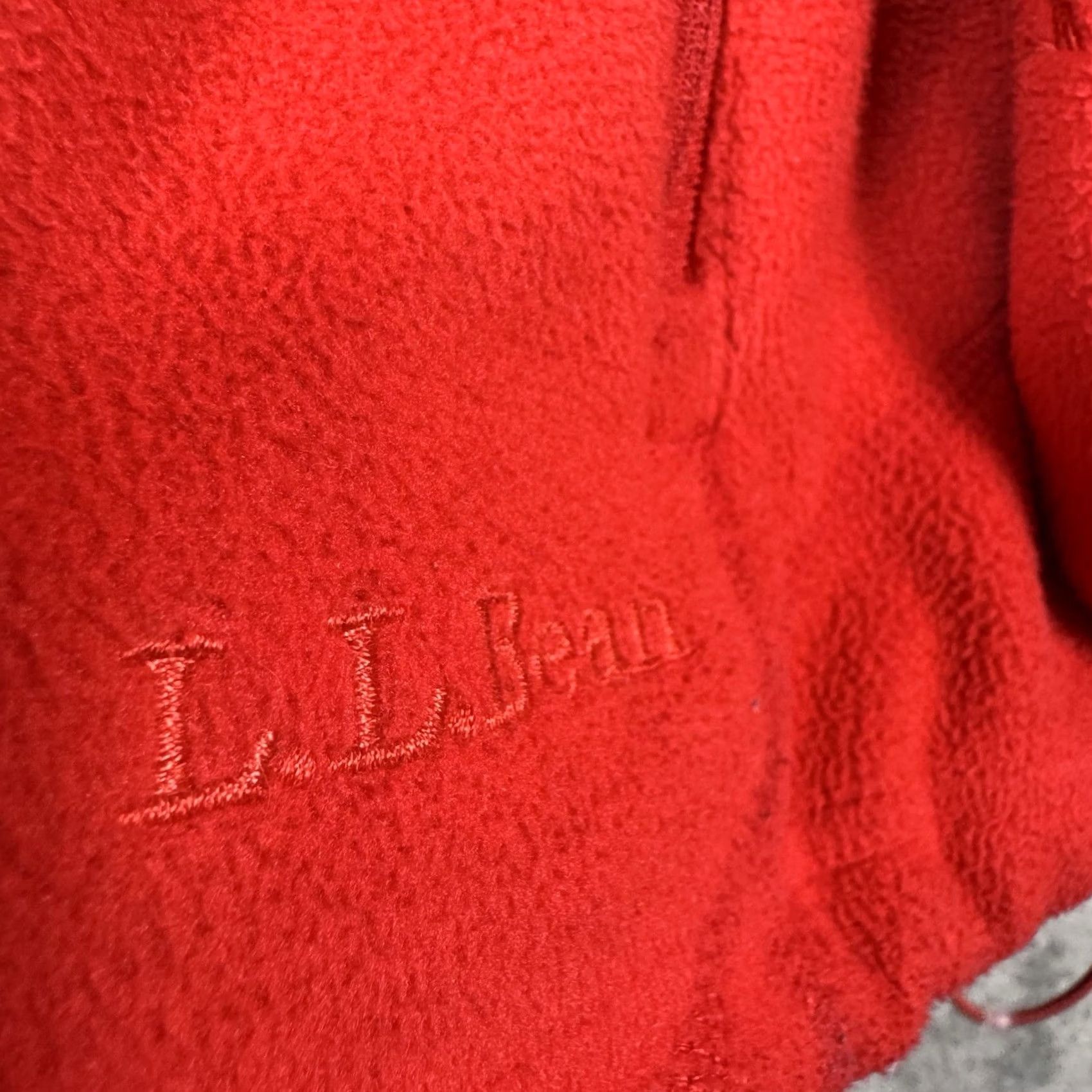 Vintage L.L. Bean Jacket Womens 3X Fleece Polartec Full Zip Synch Waist Outdoor Hike Red 0GCG2 Mens Womens Girls Boys Size XXL / US 16-18 / IT 52-54 - 3 Thumbnail