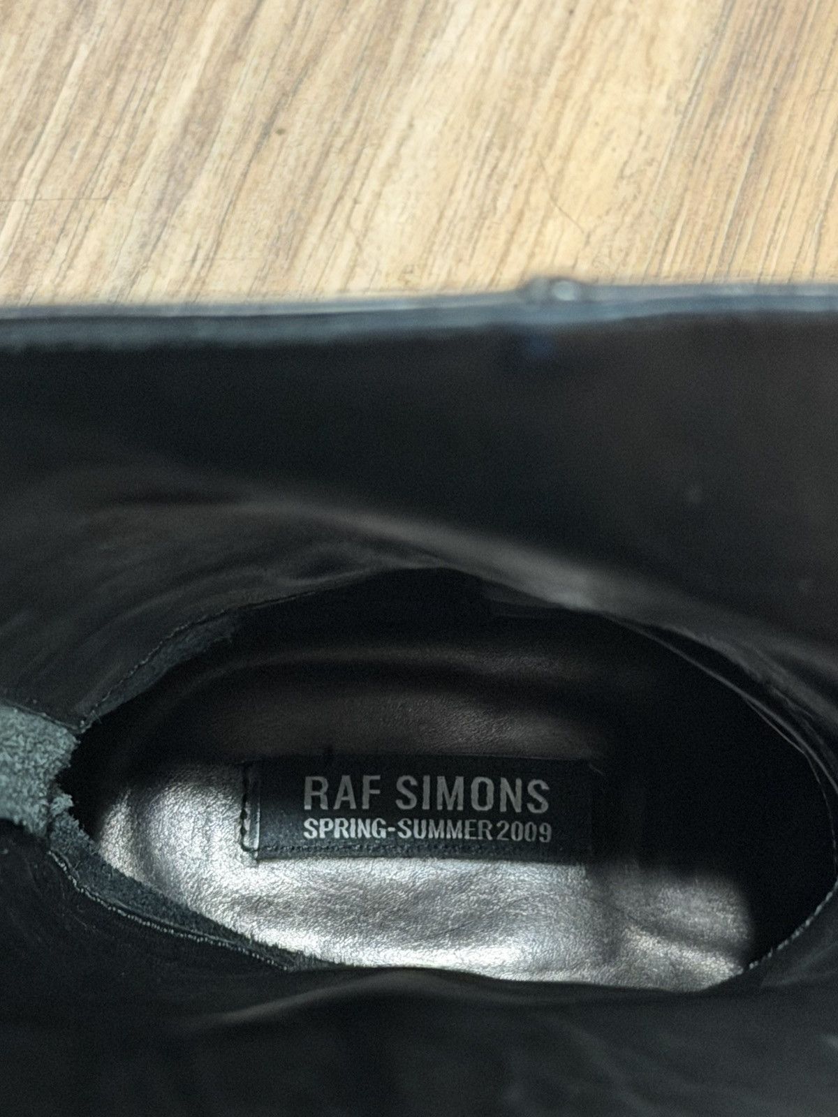 Raf Simons SS09 Leather Spoiler Boots 42 Size US 9 / EU 42 - 8 Thumbnail