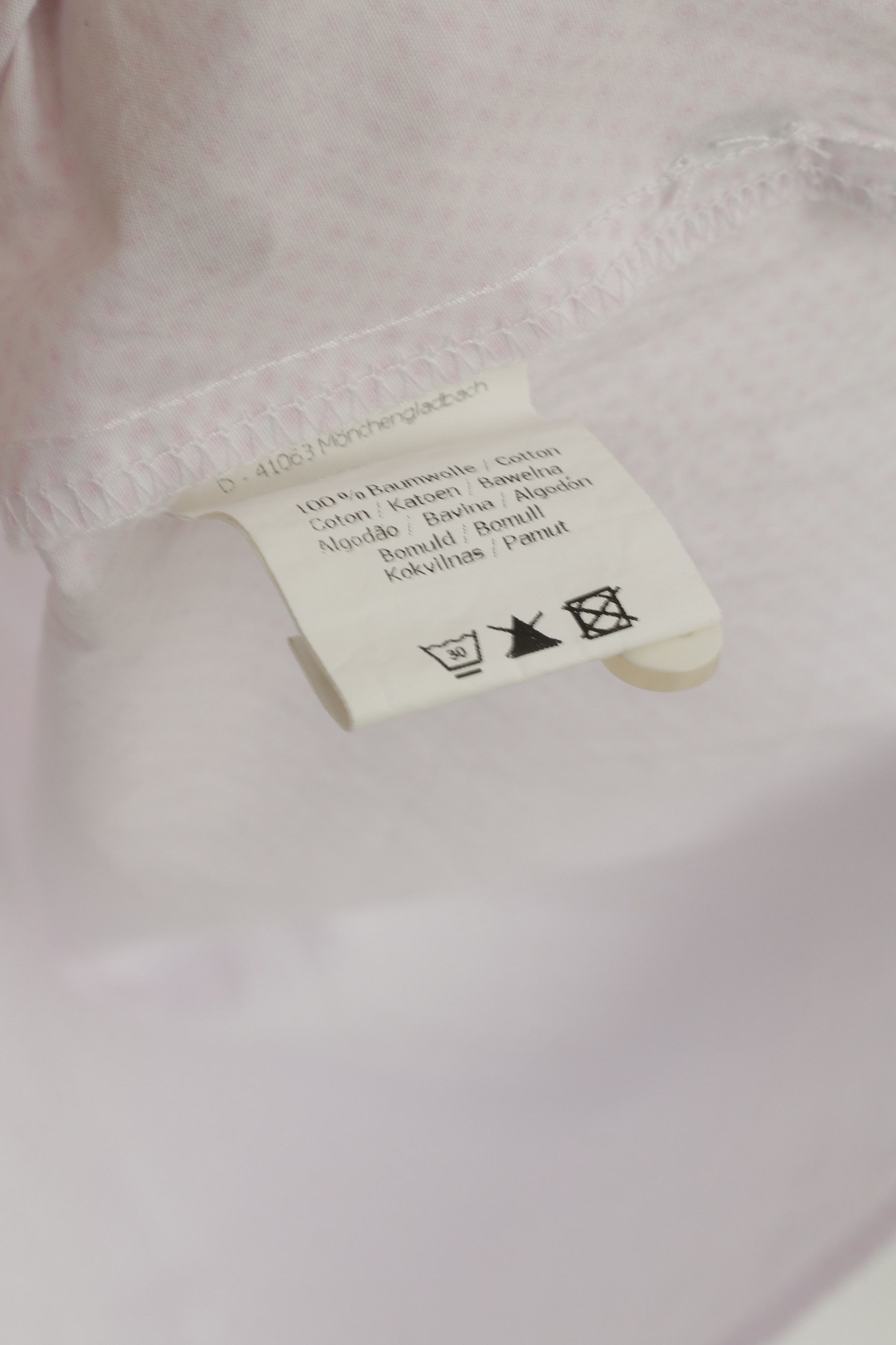 Vintage MILANO Italy Women 36 S Casual Shirt Pink 8300 Size S / US 4 / IT 40 - 5 Thumbnail