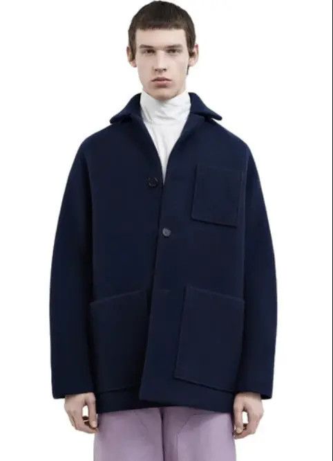 Acne Studios Acne Studios Jacket Wool Crop Coat Short Overcoat EX0222 Size US S / EU 44-46 / 1 - 2 Thumbnail