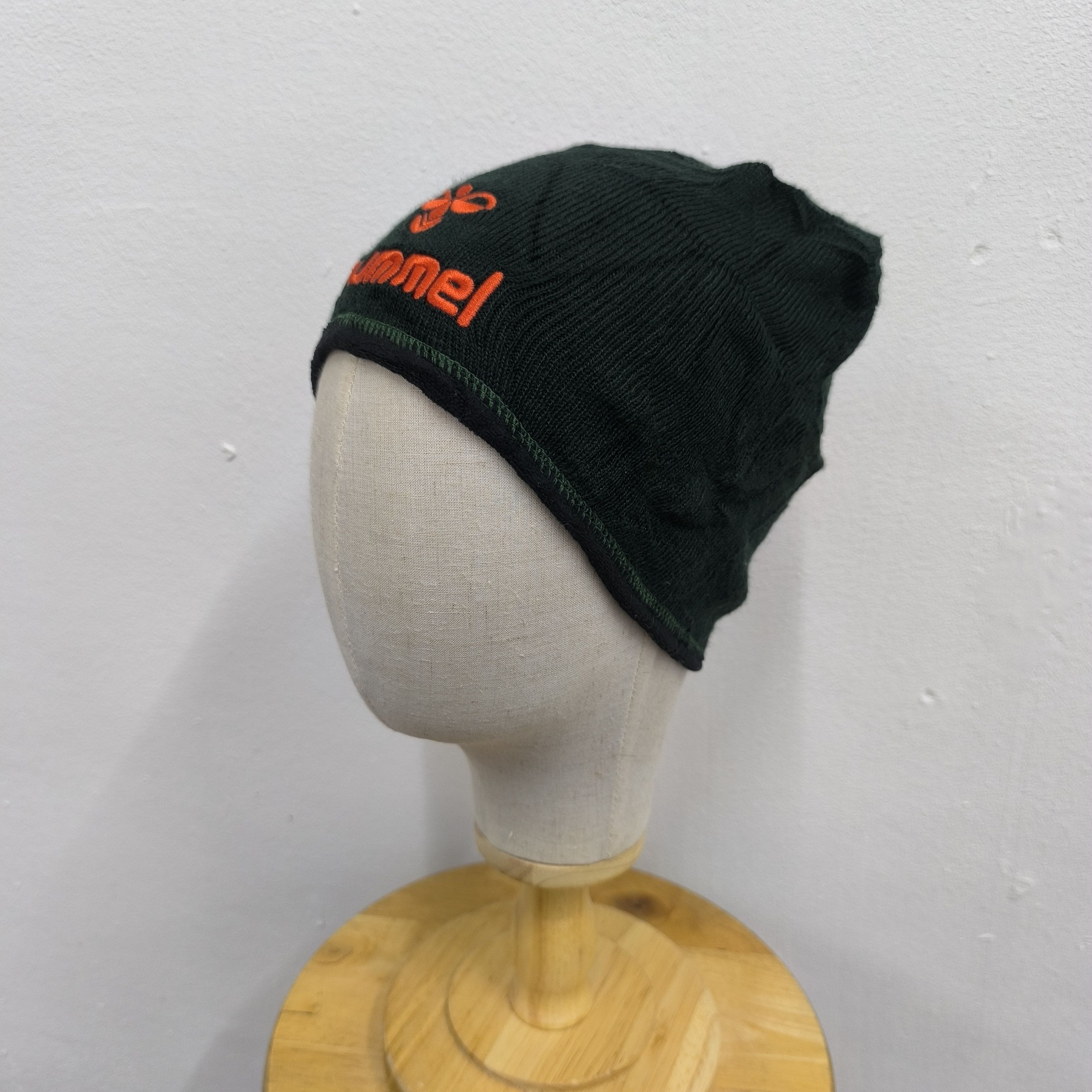 Hummel 🌟Hummel spellout pull on reversible beanie hat Size ONE SIZE - 2 Thumbnail