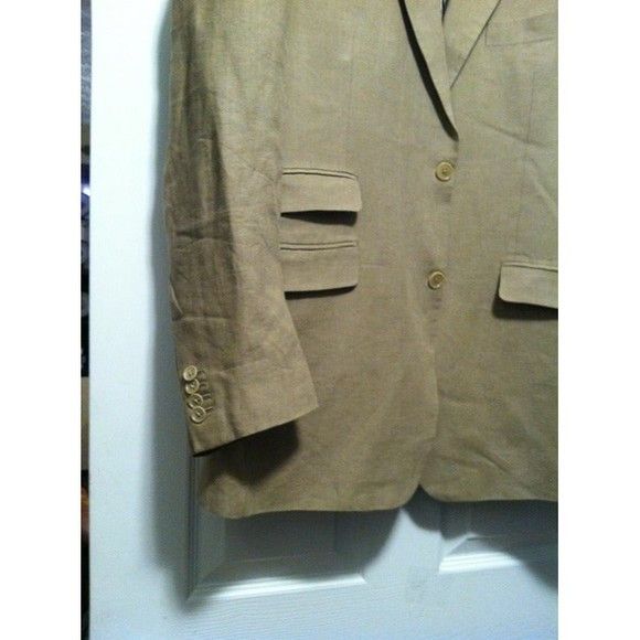MURANO MEN'S 100%LINEN SPORT JACKET BLAZER SIZE: M