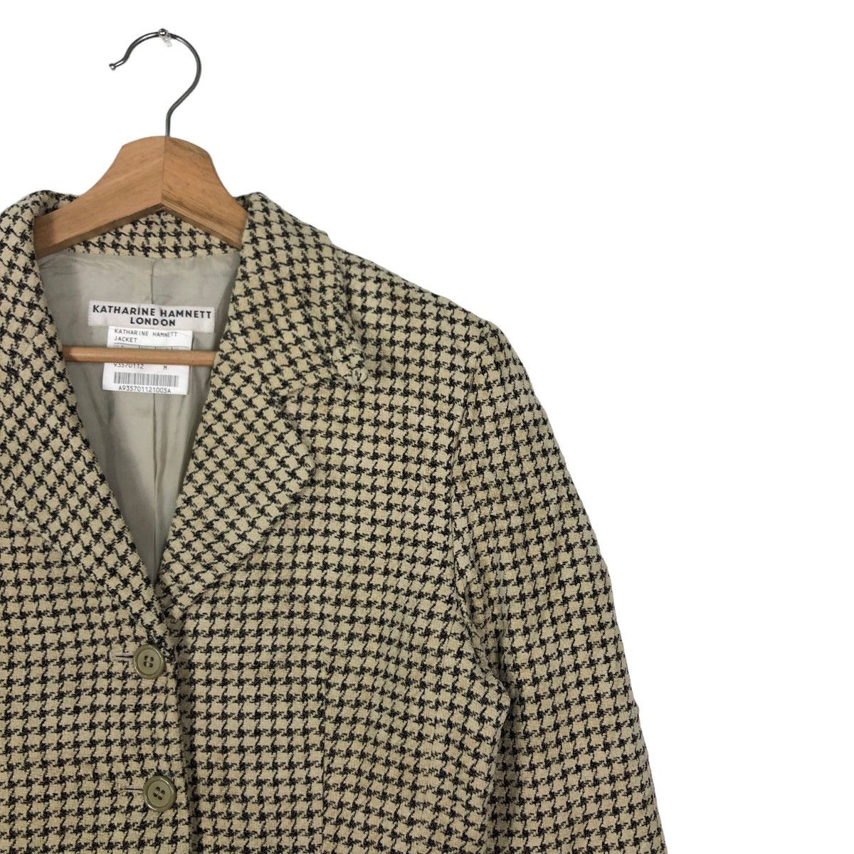 Japanese Brand 🔥90’s Double Breast Chore Jacket Tartan Design Size US M / EU 48-50 / 2 - 6 Thumbnail