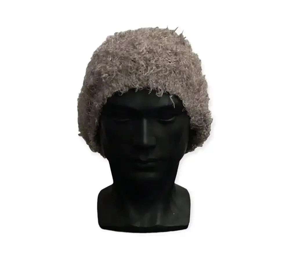 Japanese Brand Japanese Brand Fleece Beanie Hat Size ONE SIZE - 1 Thumbnail