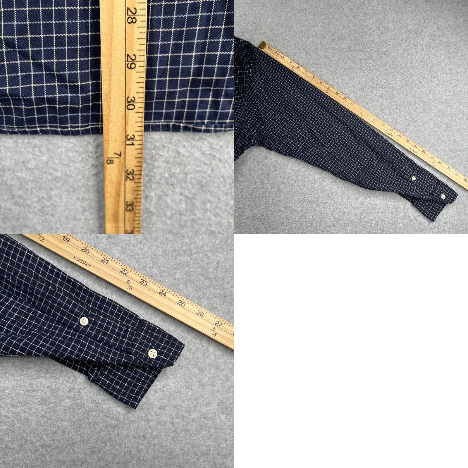 Ralph Lauren Ralph Lauren Classic Shirt XL Navy Blue Button Up Long Sleeve Pony Pocket Mens Size US XL / EU 56 / 4 - 8 Thumbnail