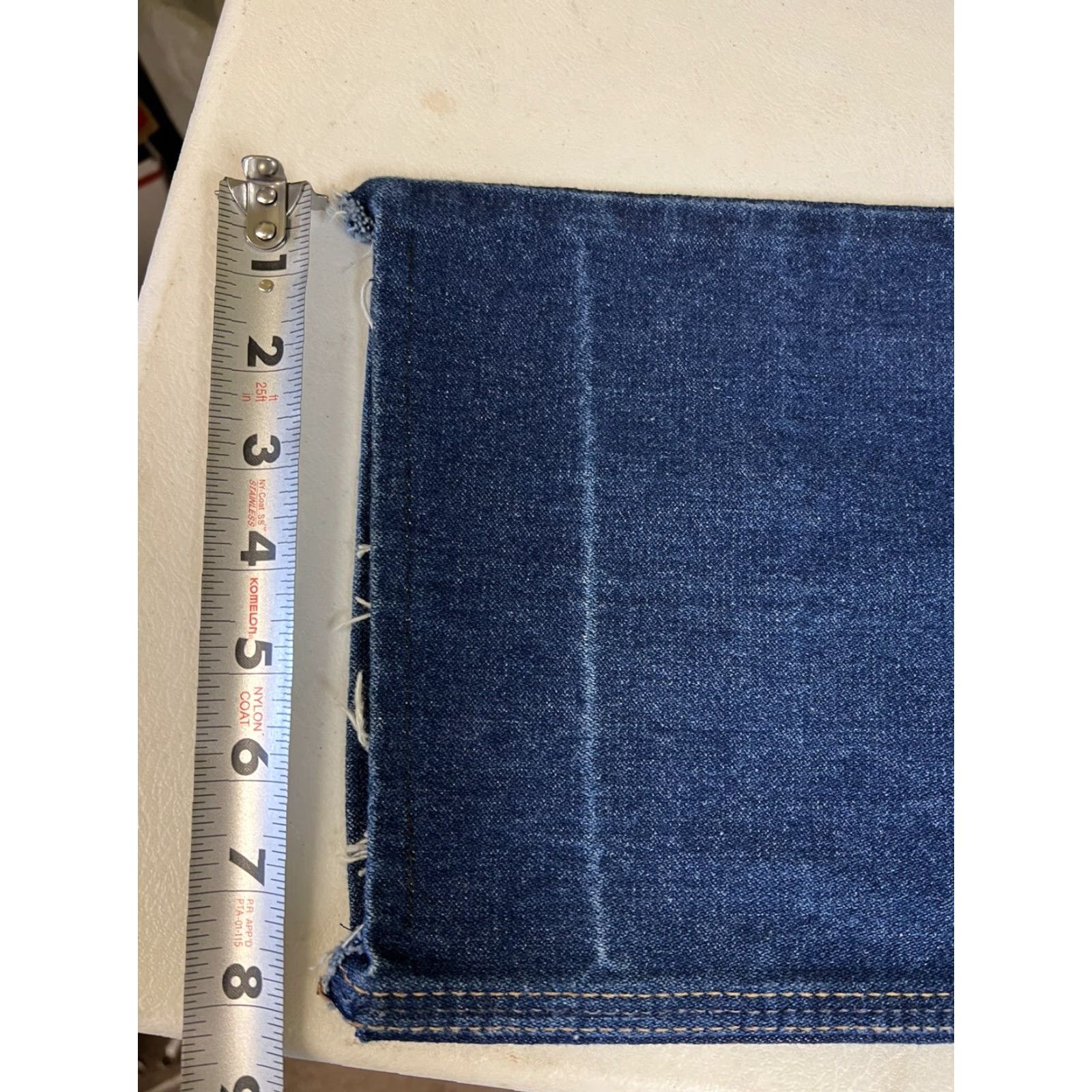 Wrangler VINTAGE Wrangler Orange Leather Tag Denim Mom Jeans USA SZ 16 31x34 Womens Jeans Size 38" / US 16 / IT 52 - 7 Thumbnail