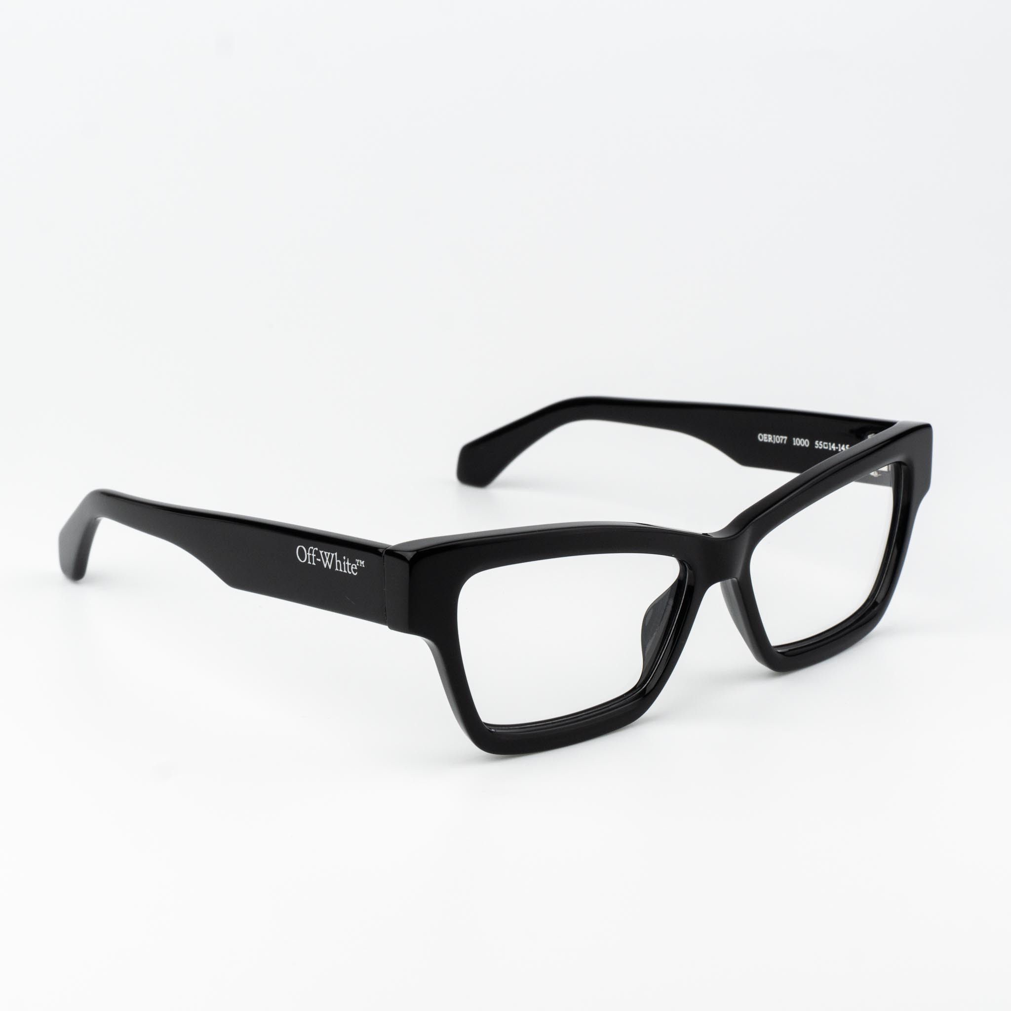 Off-White Off-White STYLE 77 Men Eyeglasses OERJ077 1000 NEW AUTHENTIC Size ONE SIZE - 2 Thumbnail