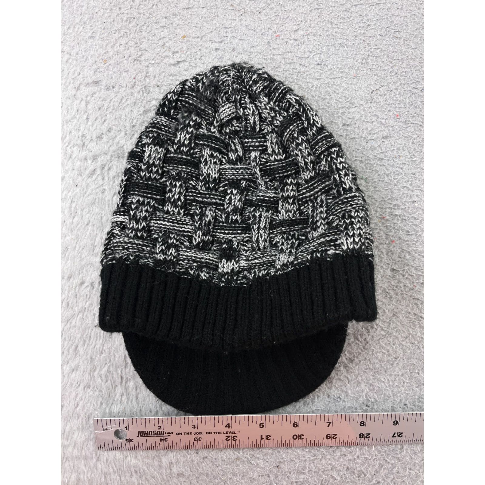 Vintage VINTAGE Beanie Cap Adult One Size Knit Lined White Ski Beanie Hat Unbranded Unisex Adults Adult One Size White Ski Cap Size ONE SIZE - 4 Thumbnail