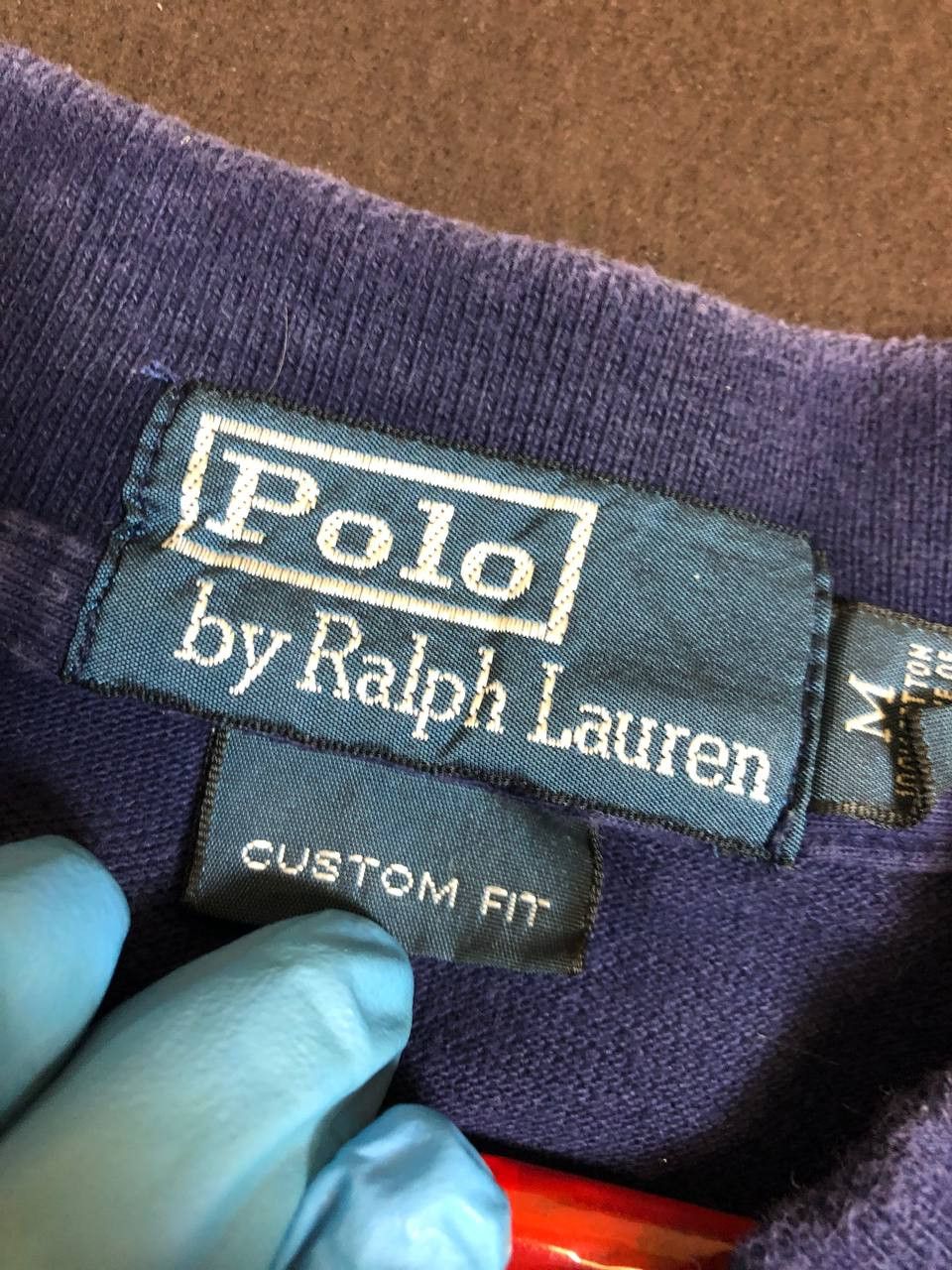Polo Ralph Lauren Polo Ralph Lauren Navy Blue Long Sleeve Shirt Size US M / EU 48-50 / 2 - 2 Thumbnail