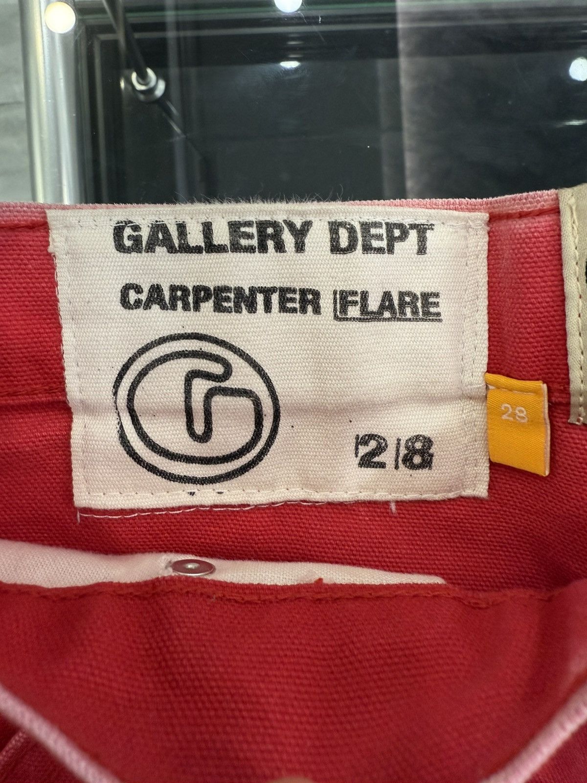 Gallery Dept. Gallery Dept. Red Carpenter Size US 29 - 13 Thumbnail