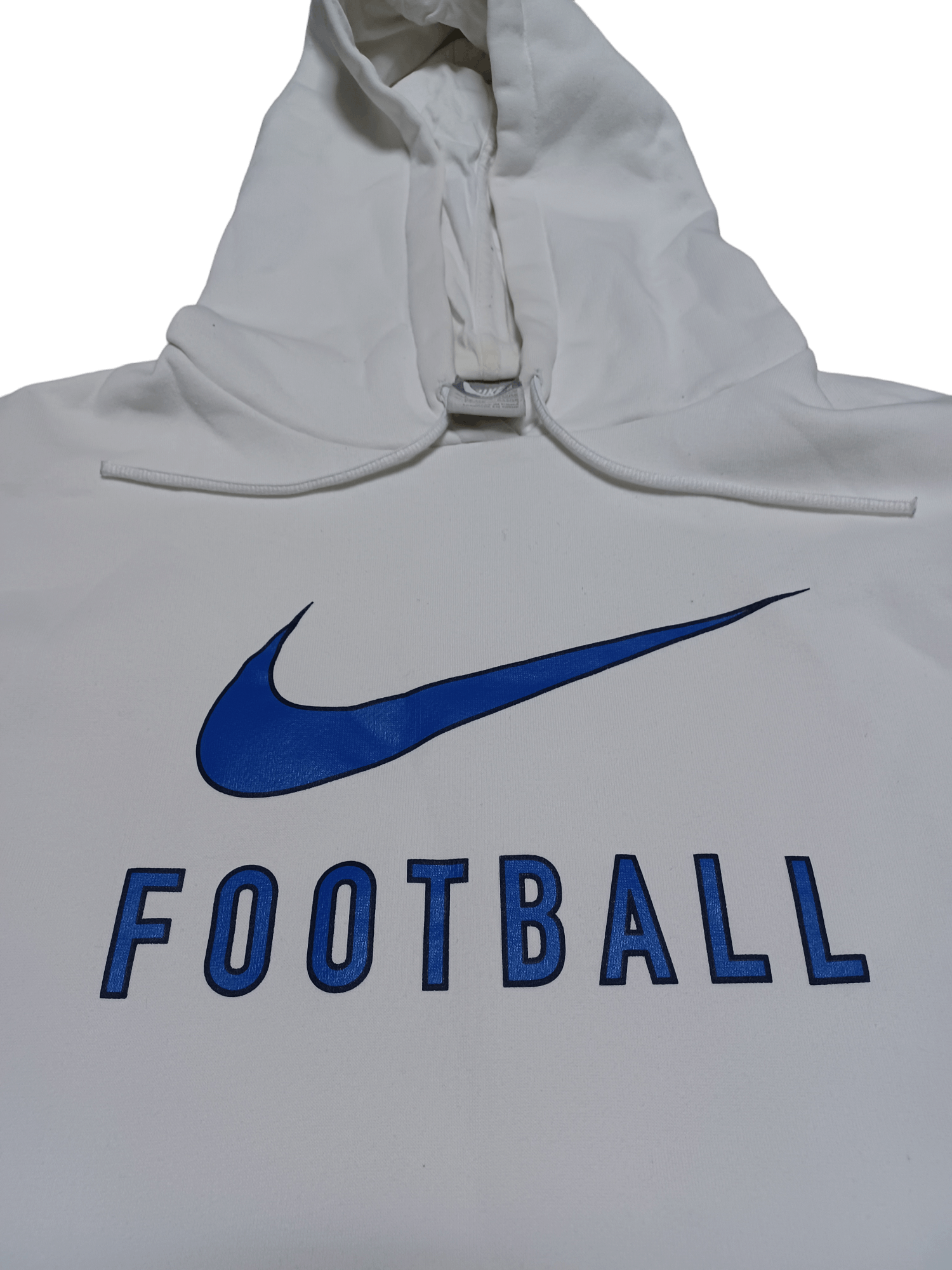 Nike 2008 VINTAGE NIKE TEAM FOOTBALL BIGLOGO SOCCER HOODIE Size US L / EU 52-54 / 3 - 2 Thumbnail