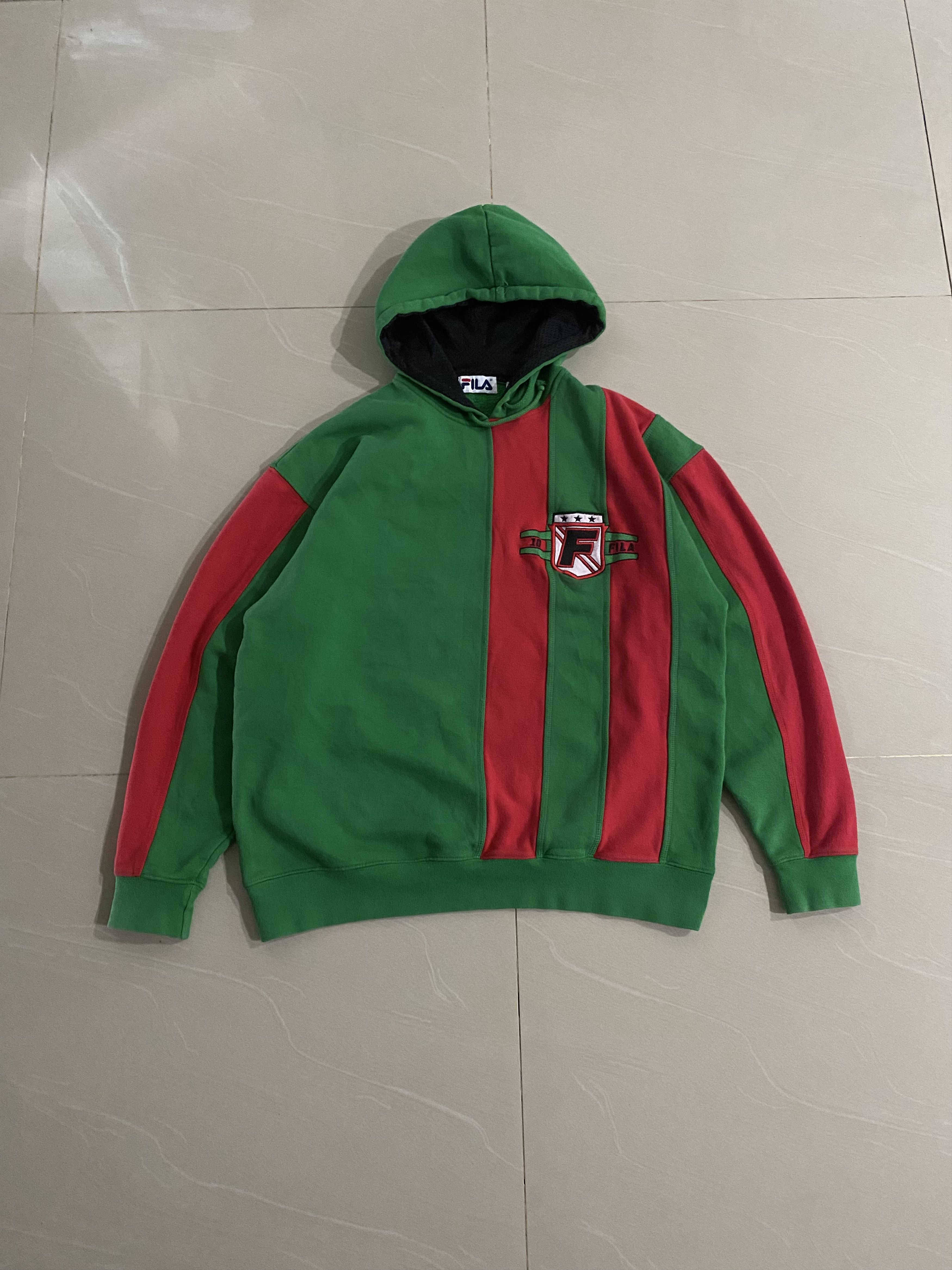 Fila × Vintage Vintage Fila Hoodie Size US L / EU 52-54 / 3 - 1 Thumbnail