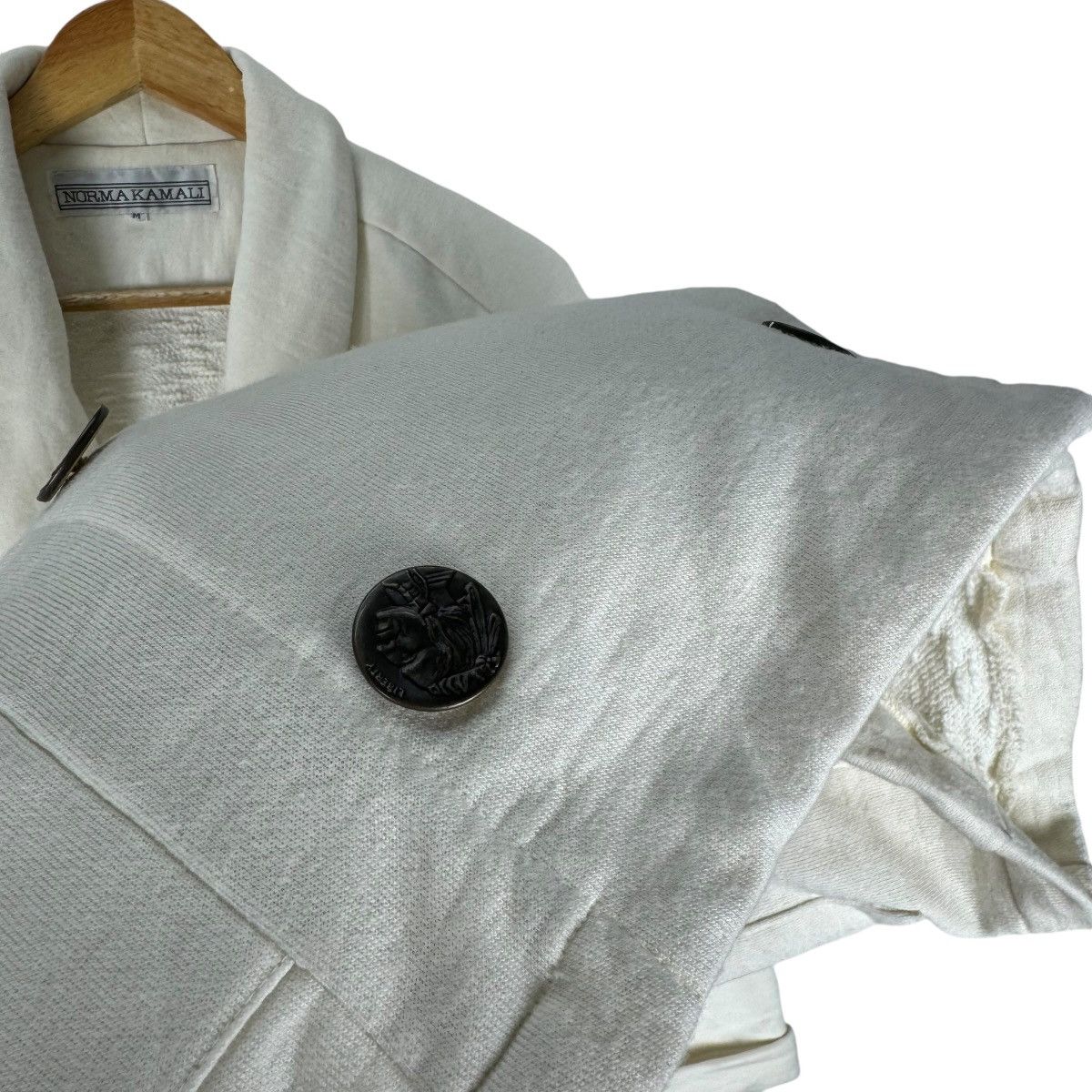 Norma Kamali ❄️NORMA KAMALI DOUBLE BREATED BUTTON JACKET Size M / US 6-8 / IT 42-44 - 5 Thumbnail
