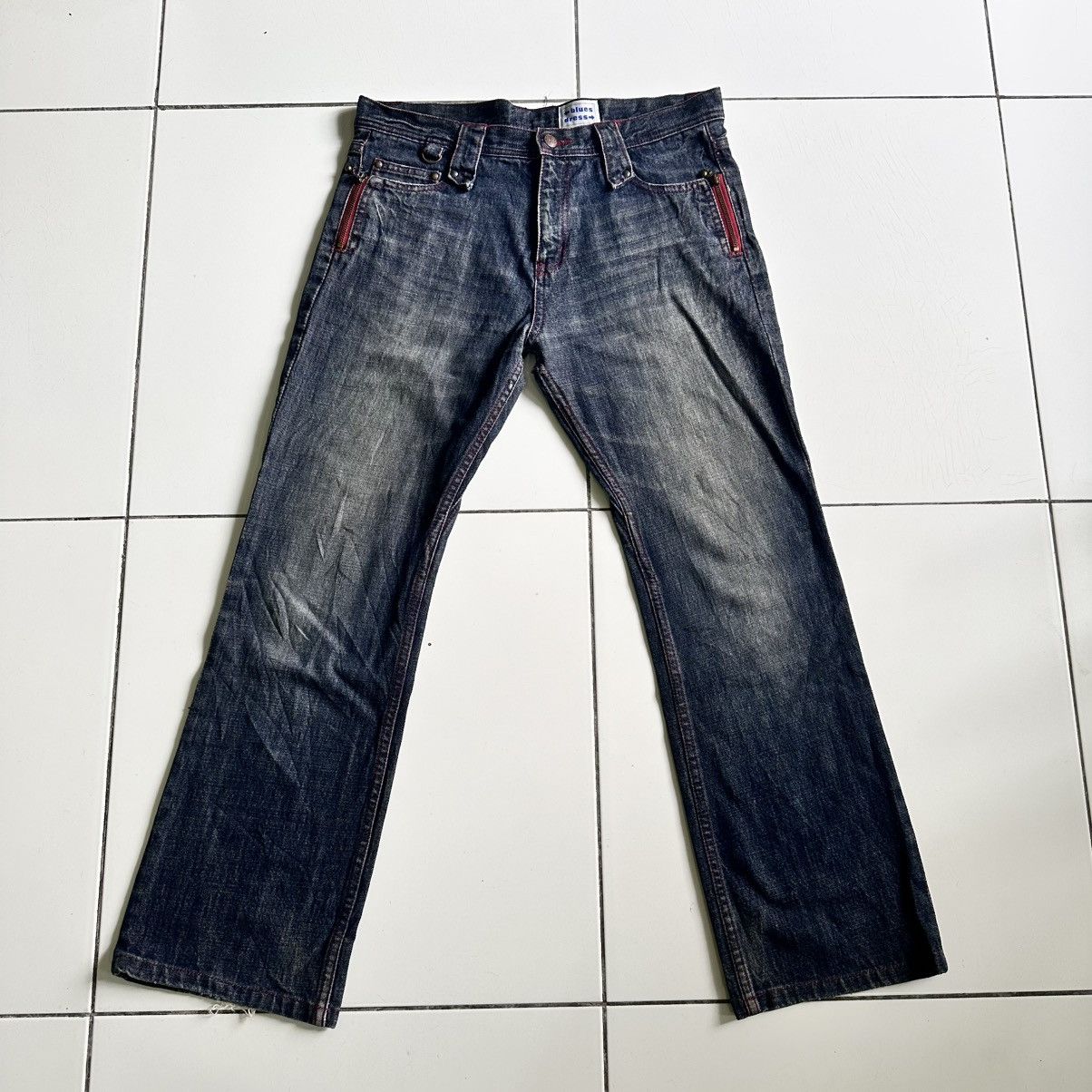 Denim & Supply Ralph Lauren × Japanese Brand Japanesse Blues Dress Blue Jeans Size US 34 / EU 50 - 1 Thumbnail