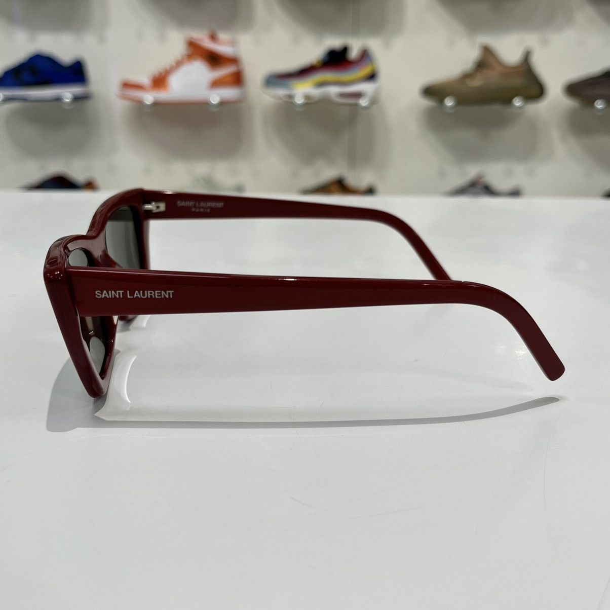 Saint Laurent Paris Saint Laurent Paris Sunglasses Red Size ONE SIZE - 3 Thumbnail