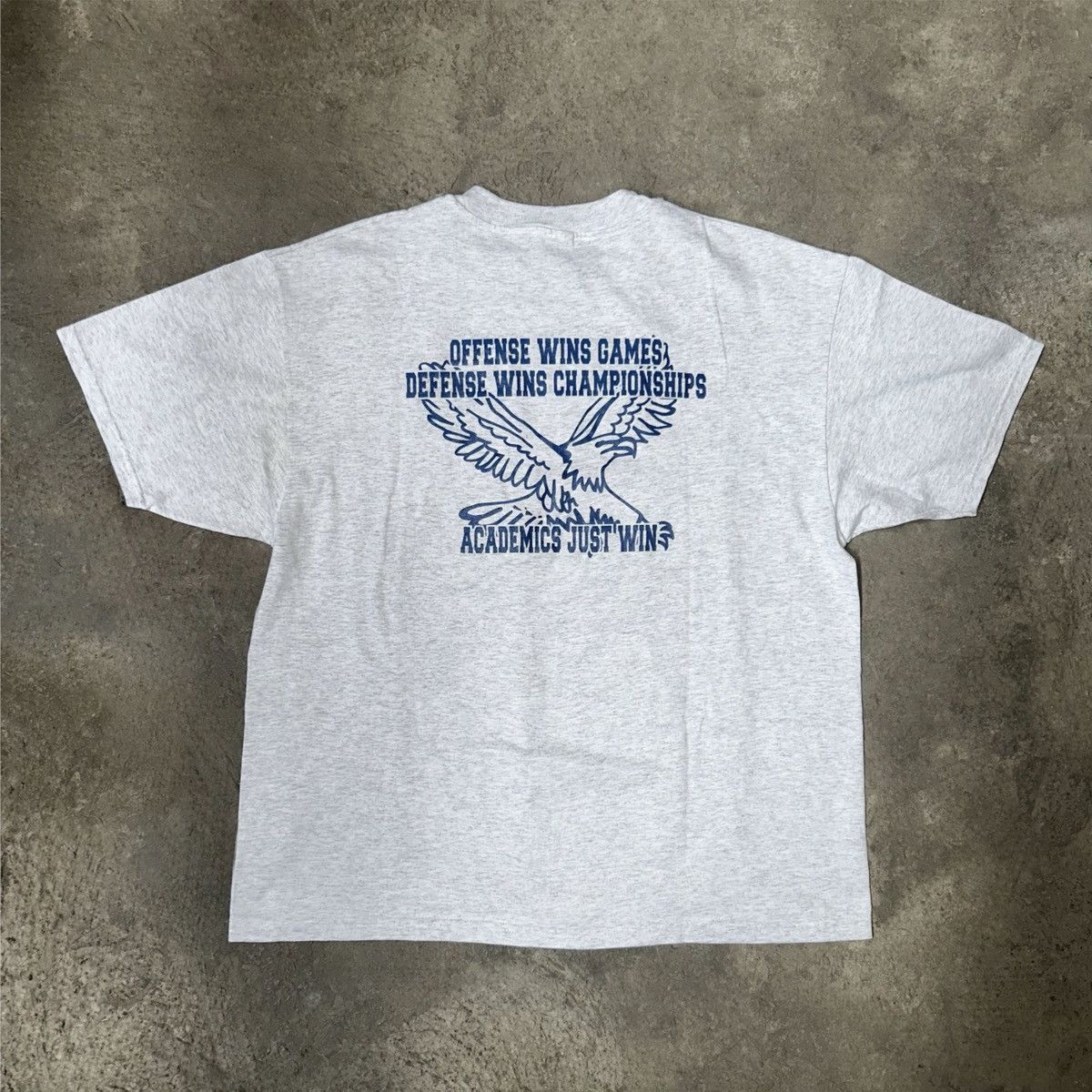 Hanes × Vintage 1999 Hanes Oakland Grove High School Athlete Vintage T-Shirt Size US XL / EU 56 / 4 - 2 Thumbnail
