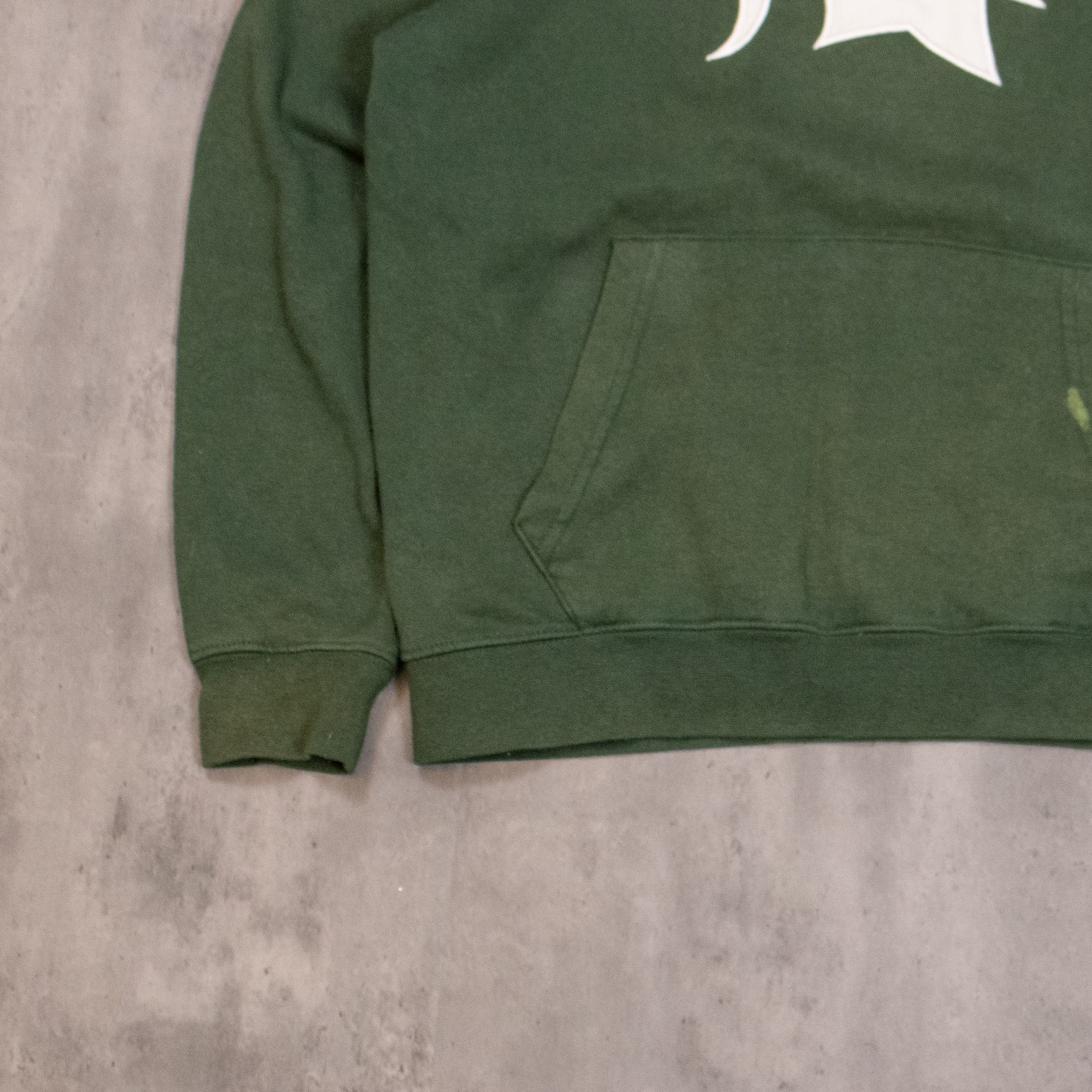 Japanese Brand Y2K 2000's Michigan State Sparentes Forest Green Hoodie Size US M / EU 48-50 / 2 - 5 Thumbnail