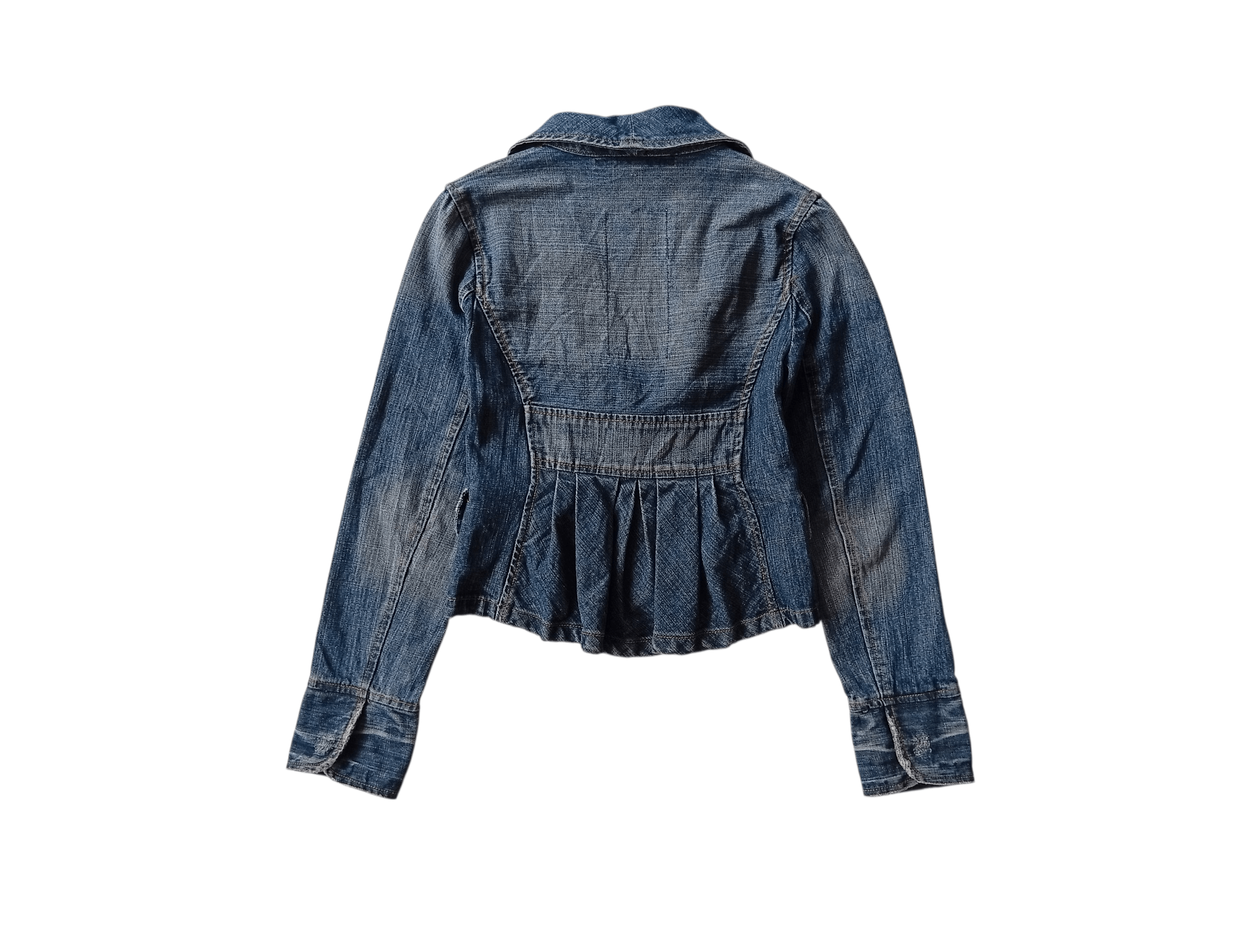 DKNY DKNY jeans denim crop jacket Size S / US 4 / IT 40 - 5 Thumbnail
