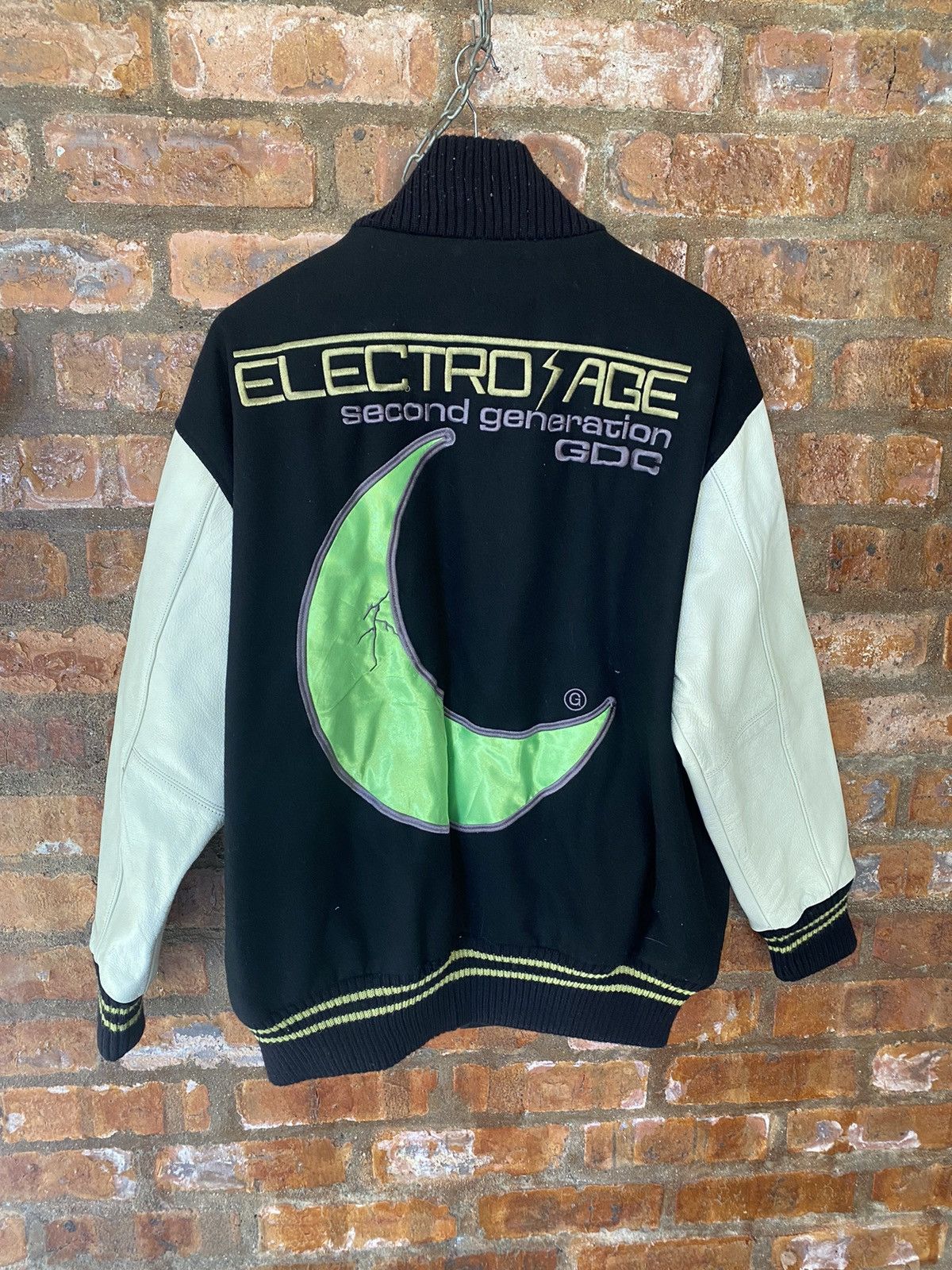 Narcotic GDC 2000s GDC 3rd Anniversary Electro Age Half moon leather Size US L / EU 52-54 / 3 - 7 Thumbnail