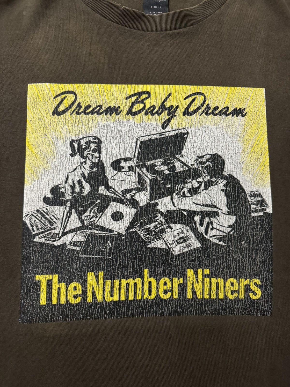 Japanese Brand × Number (N)ine Number (N)ine 2004 Give Peace A Chance Dream Tshirt Large Size US L / EU 52-54 / 3 - 7 Thumbnail