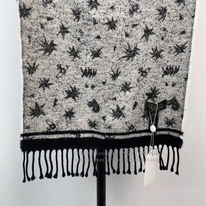 Vivienne Westwood Vivienne Westwood Black and gray double-sided star and hea Size ONE SIZE - 4 Thumbnail