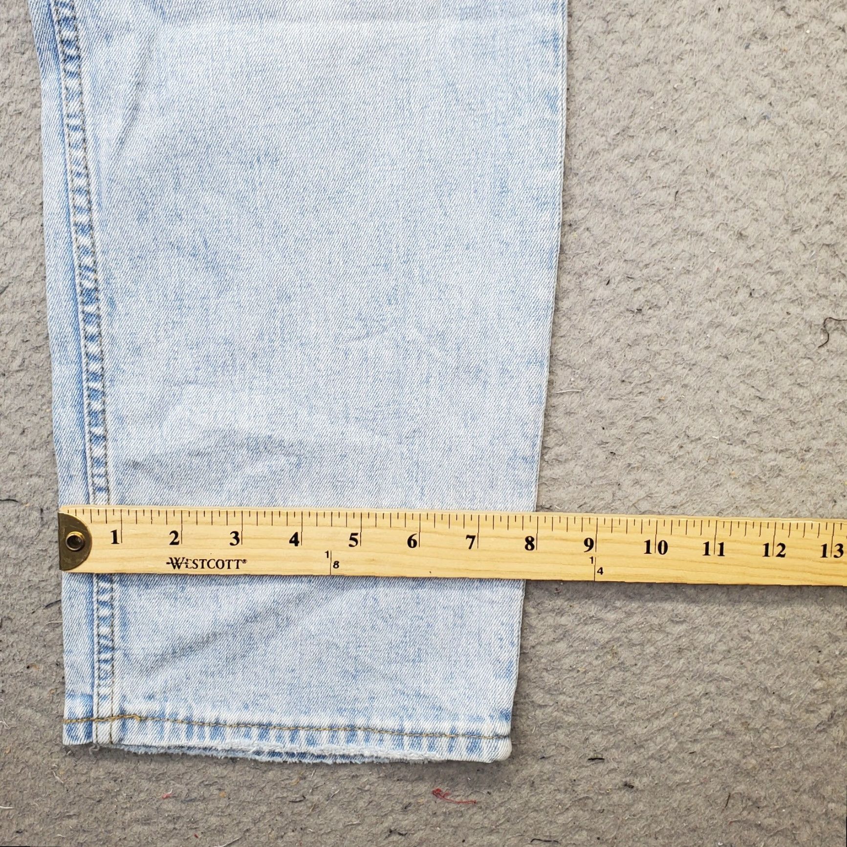 Abercrombie & Fitch Abercrombie & Fitch Jeans Womens Size 33 Blue Denim 90s Straight Ultra High Rise Size 24" / US 00 / IT 34 - 5 Thumbnail