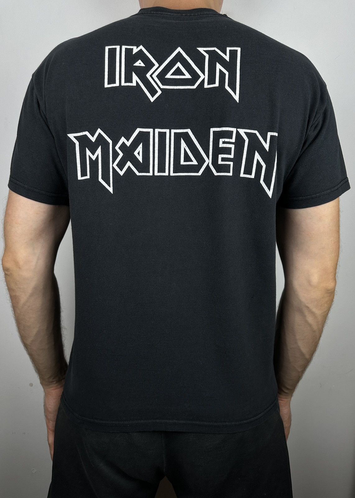 Band Tees Vintage Iron Maiden Killers Graphic Rock Band T Shirt Tee Size US L / EU 52-54 / 3 - 4 Thumbnail