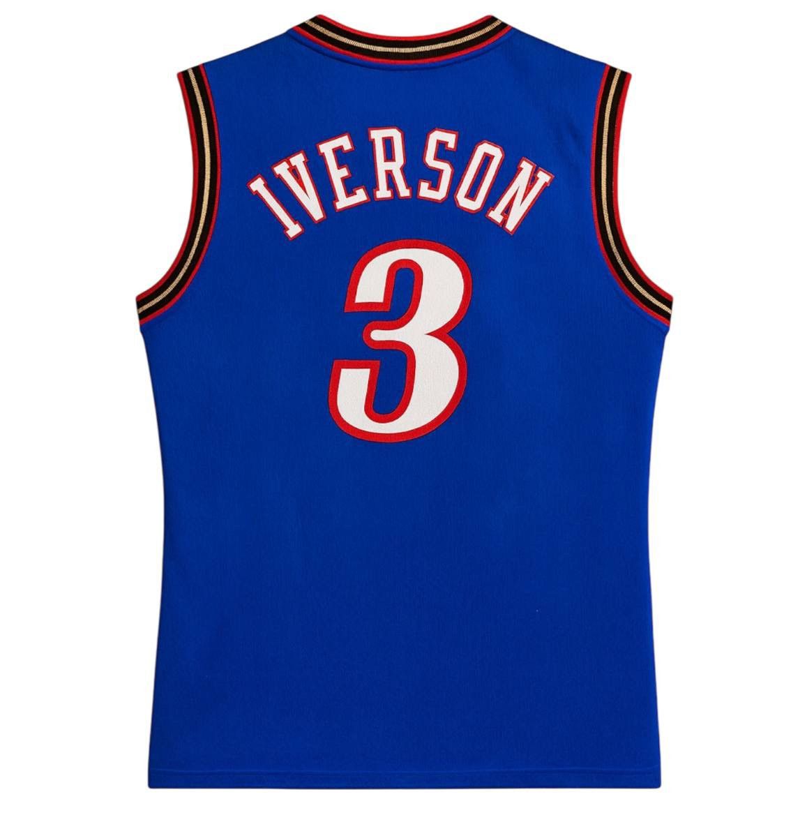 NBA VINTAGE PHILADELPHIA 76ERS #3 IVERSON BASKETBALL JERSEY SZ S Size US S / EU 44-46 / 1 - 1 Thumbnail