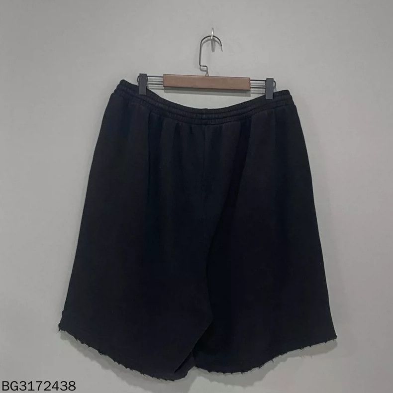 Balenciaga Balenciaga size M Embroidered double hook made old shorts Size US 27 - 1 Thumbnail