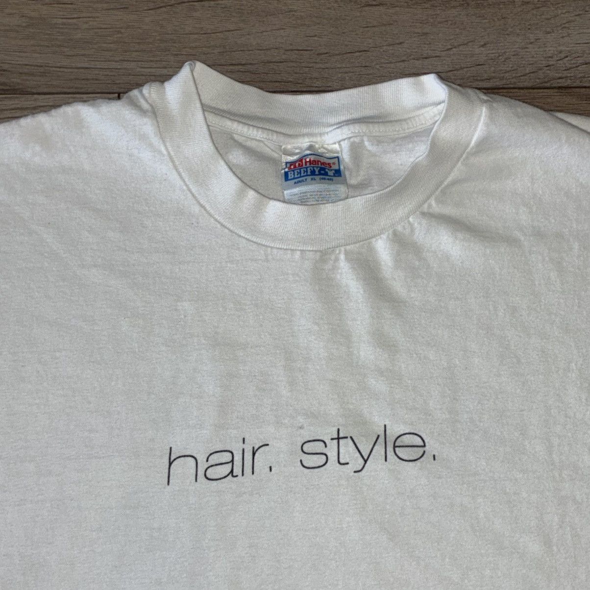 Hanes 1997 Hair style competition team Paul Mitchell tee shirt Size XL / US 12-14 / IT 48-50 - 2 Thumbnail