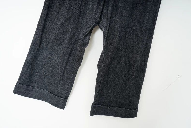 Yohji Yamamoto Yohji Yamamoto Yohji Yamamoto Wide-Leg Denim Pants Size US 27 - 9 Thumbnail