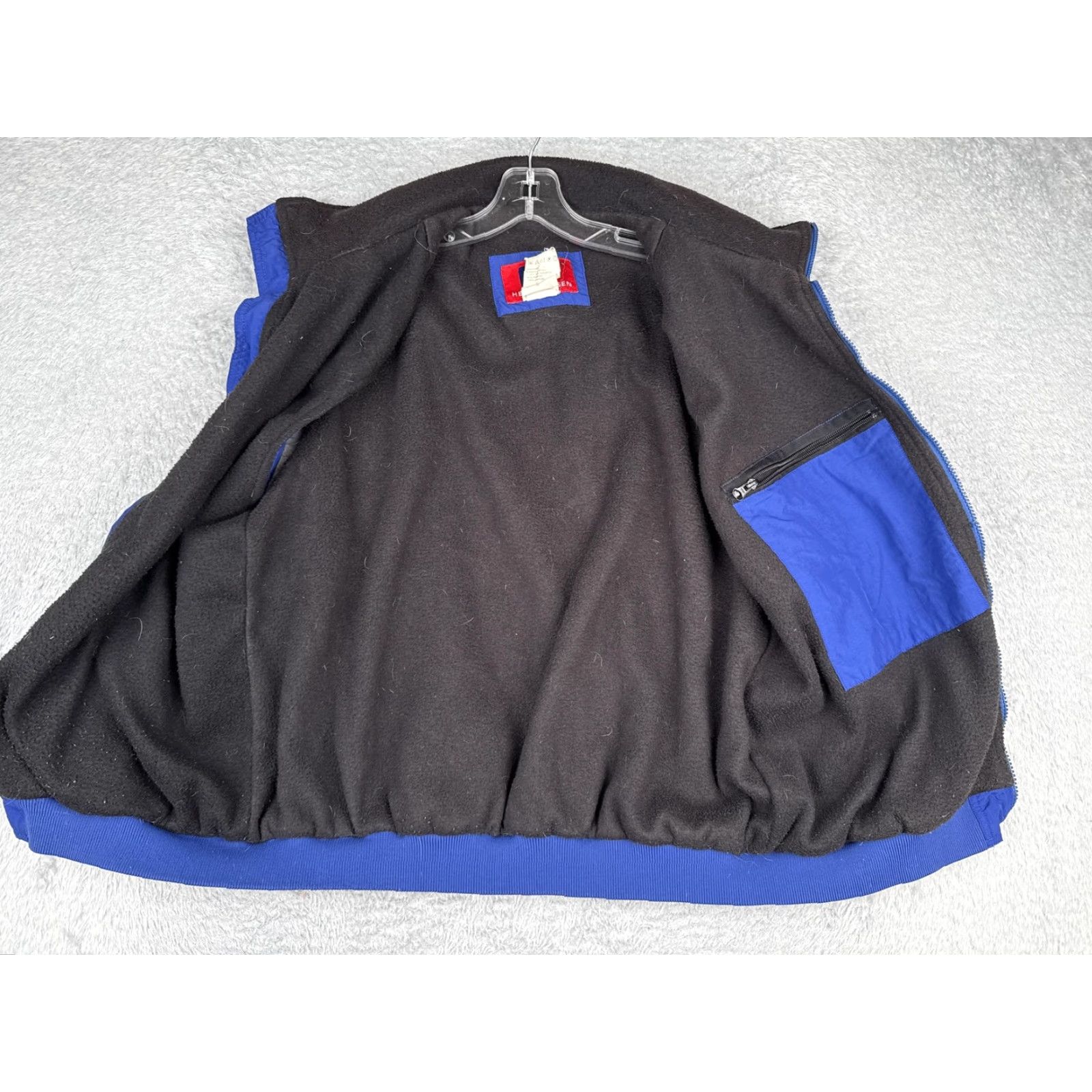 Helly Hansen Helly Hansen Vest Mens M Blue Fleece Lined Full Zip Pockets Rib Hem Outdoor Size US M / EU 48-50 / 2 - 4 Thumbnail